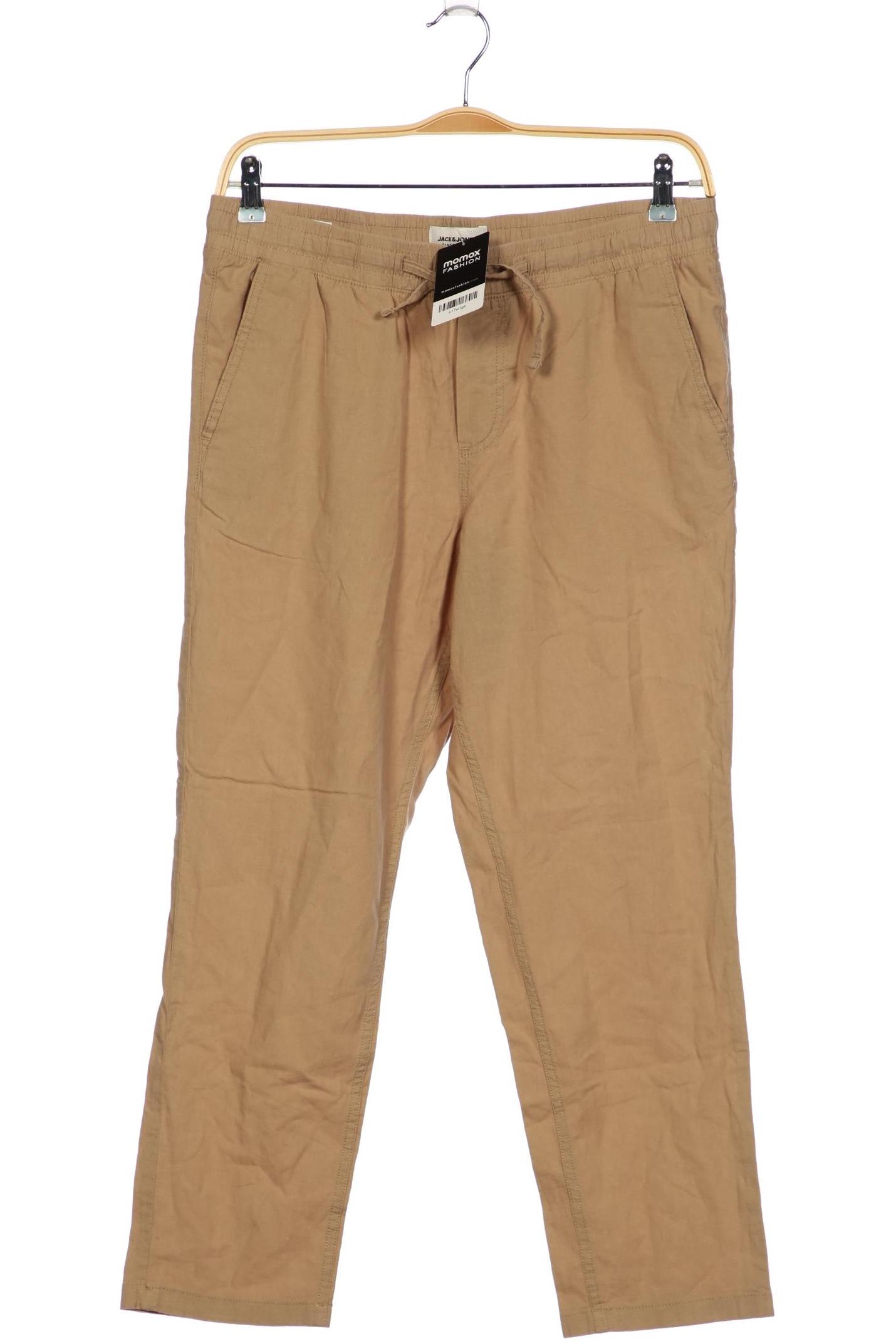 

Jack & Jones Herren Stoffhose, beige, Gr. 0