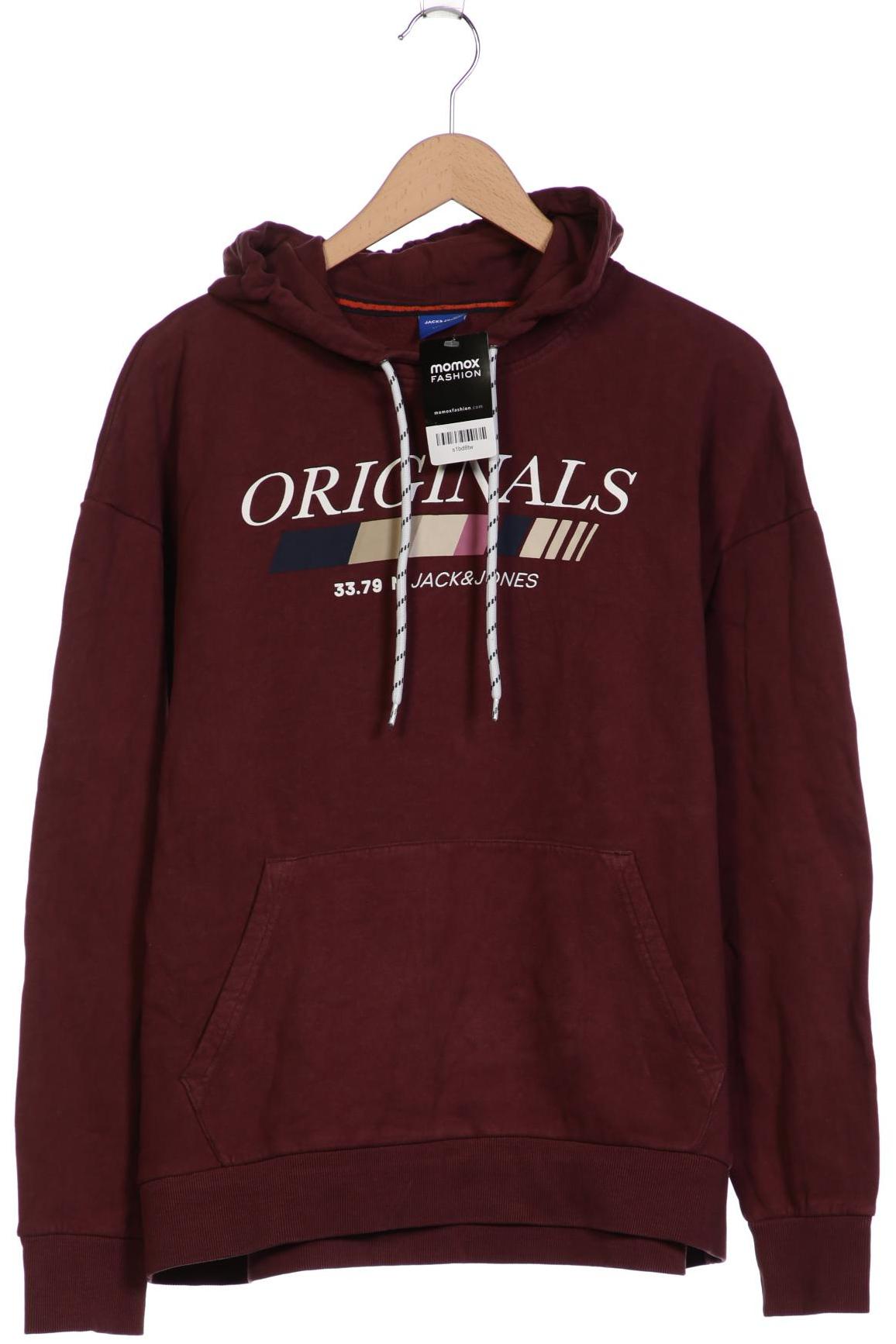 

Jack & Jones Herren Kapuzenpullover, bordeaux, Gr. 54