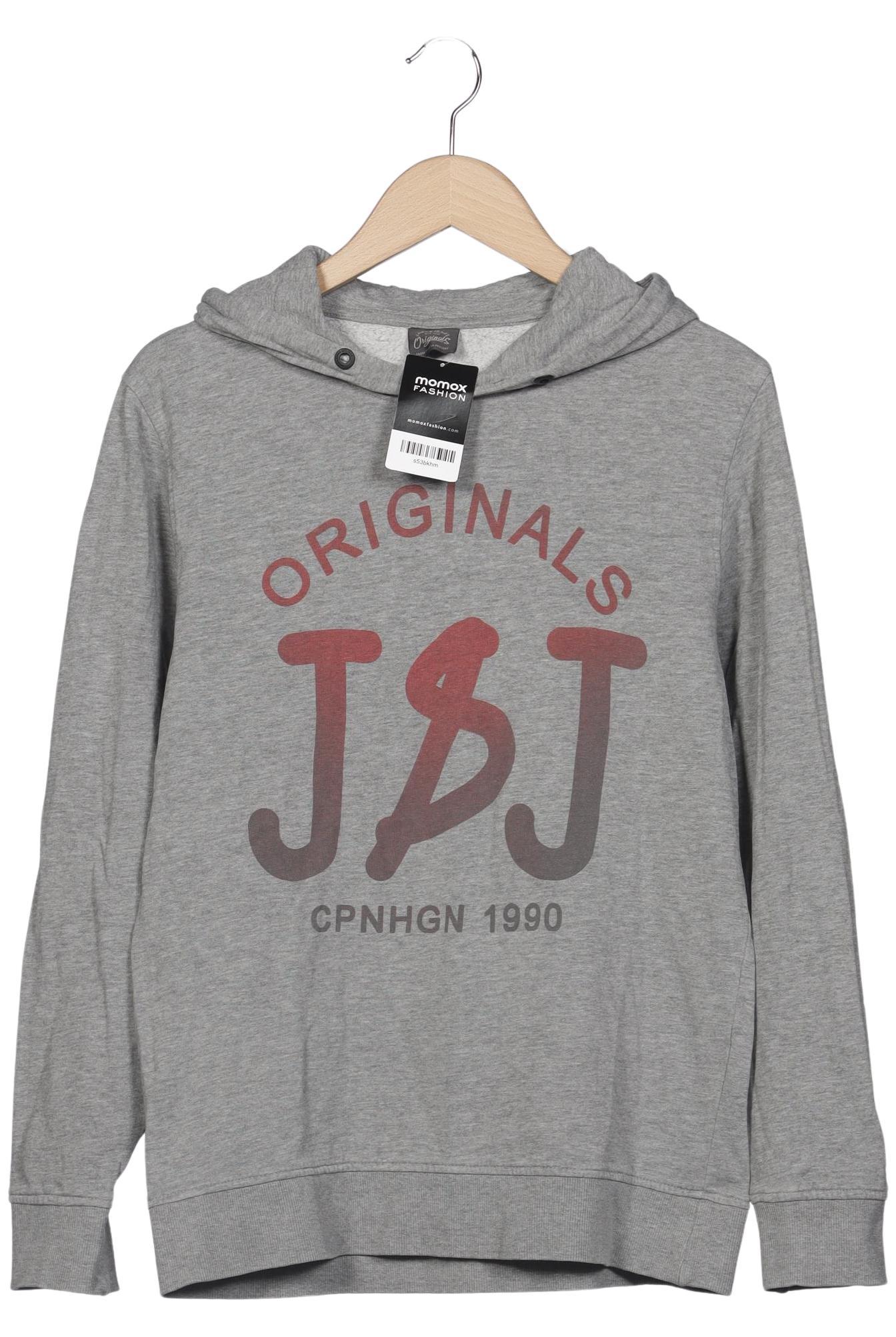 

Jack & Jones Herren Kapuzenpullover, grau, Gr. 48