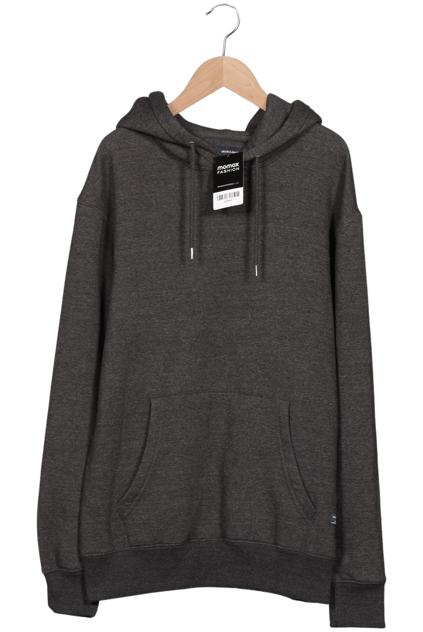 

Jack & Jones Herren Kapuzenpullover, grau, Gr. 46