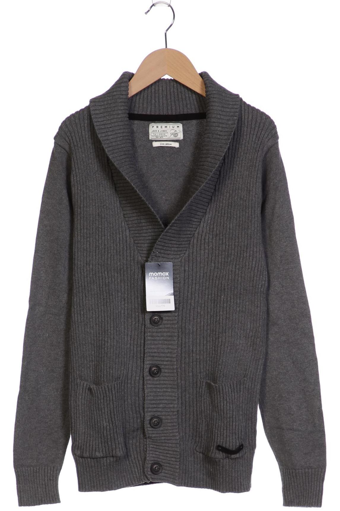 

JACK & JONES Herren Strickjacke, grau