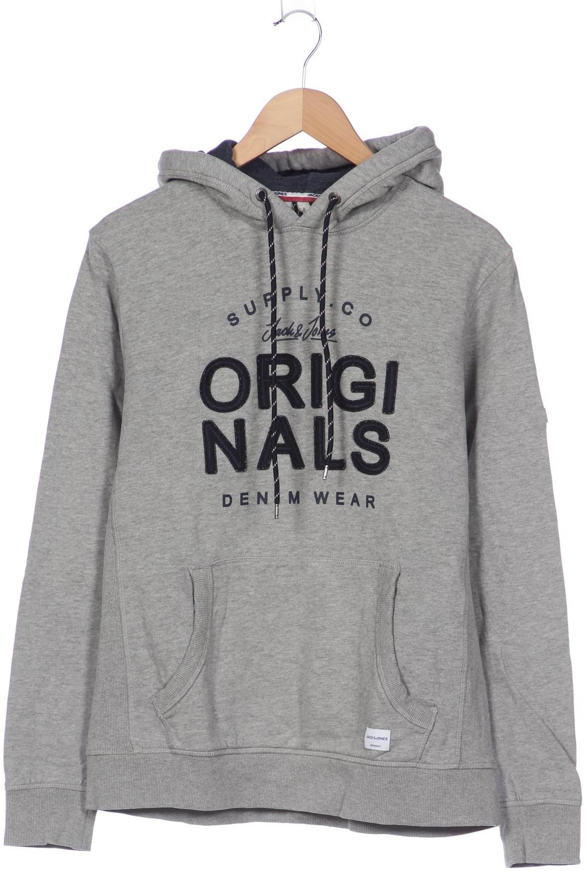 

JACK & JONES Herren Kapuzenpullover, grau