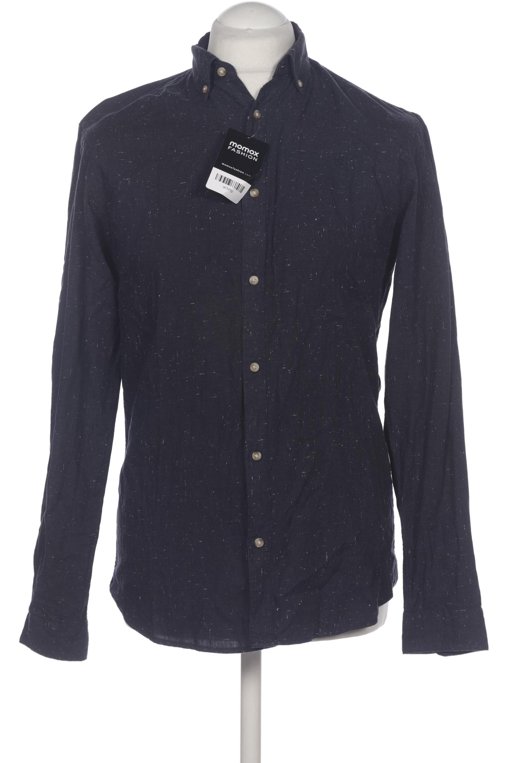 

Jack & Jones Herren Hemd, marineblau, Gr. 46