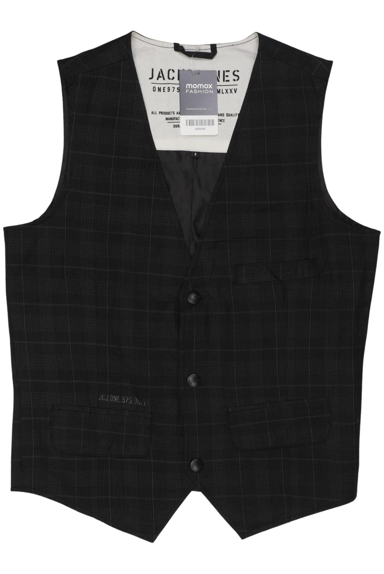 

Jack & Jones Herren Weste, schwarz, Gr. 46