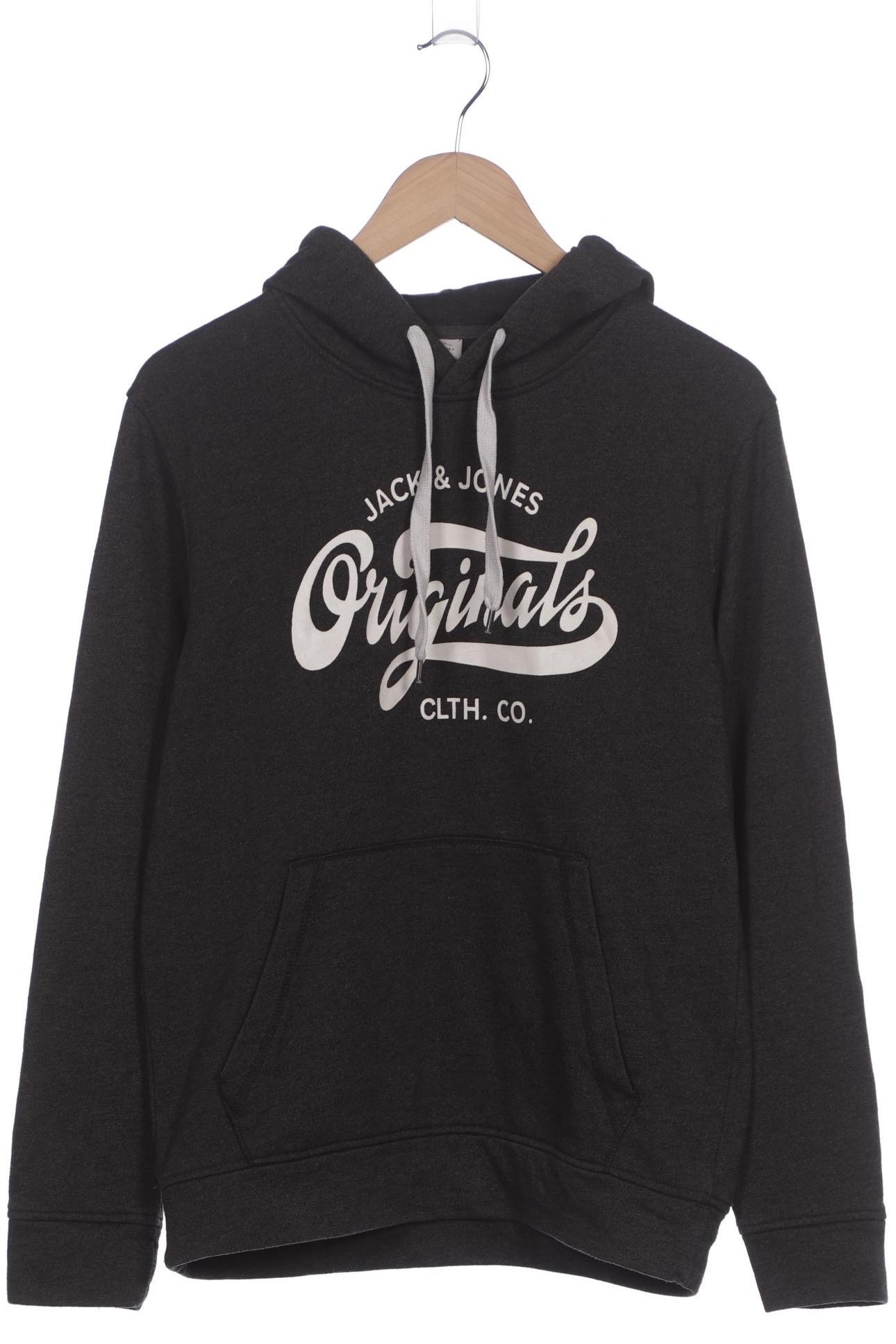 

Jack & Jones Herren Kapuzenpullover, schwarz, Gr. 52