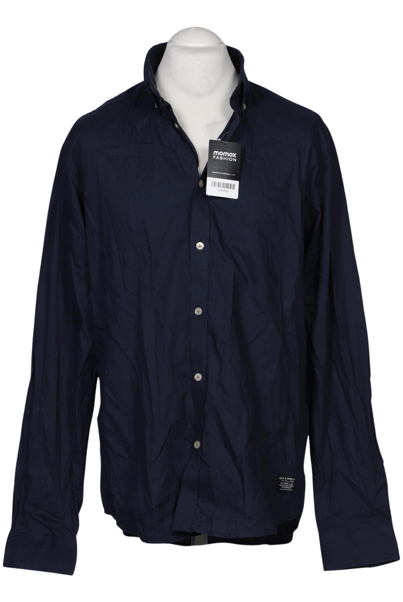 

Jack & Jones Herren Hemd, marineblau, Gr. 54