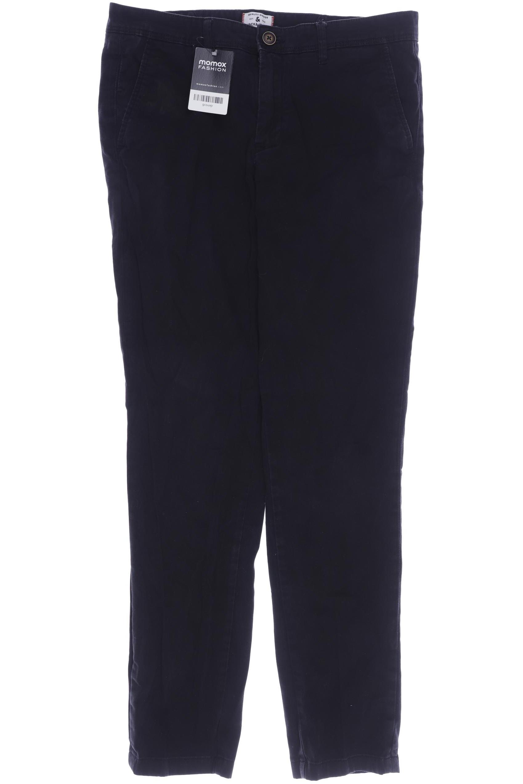 

Jack & Jones Herren Stoffhose, schwarz, Gr. 33