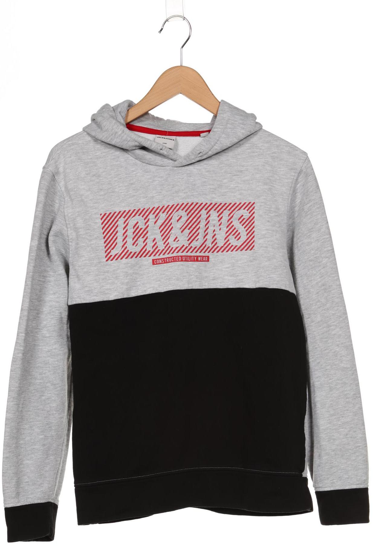 

JACK & JONES Herren Kapuzenpullover, grau