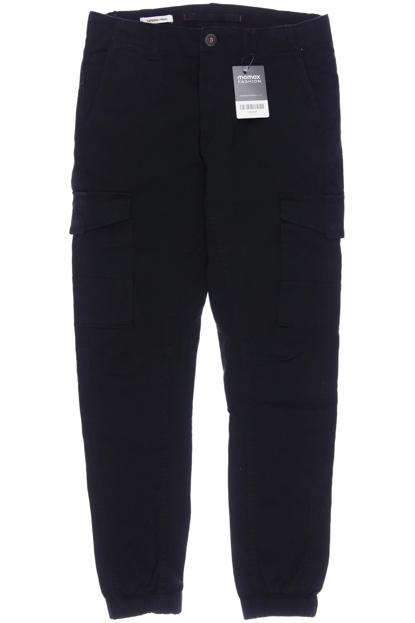 

JACK & JONES Herren Stoffhose, schwarz