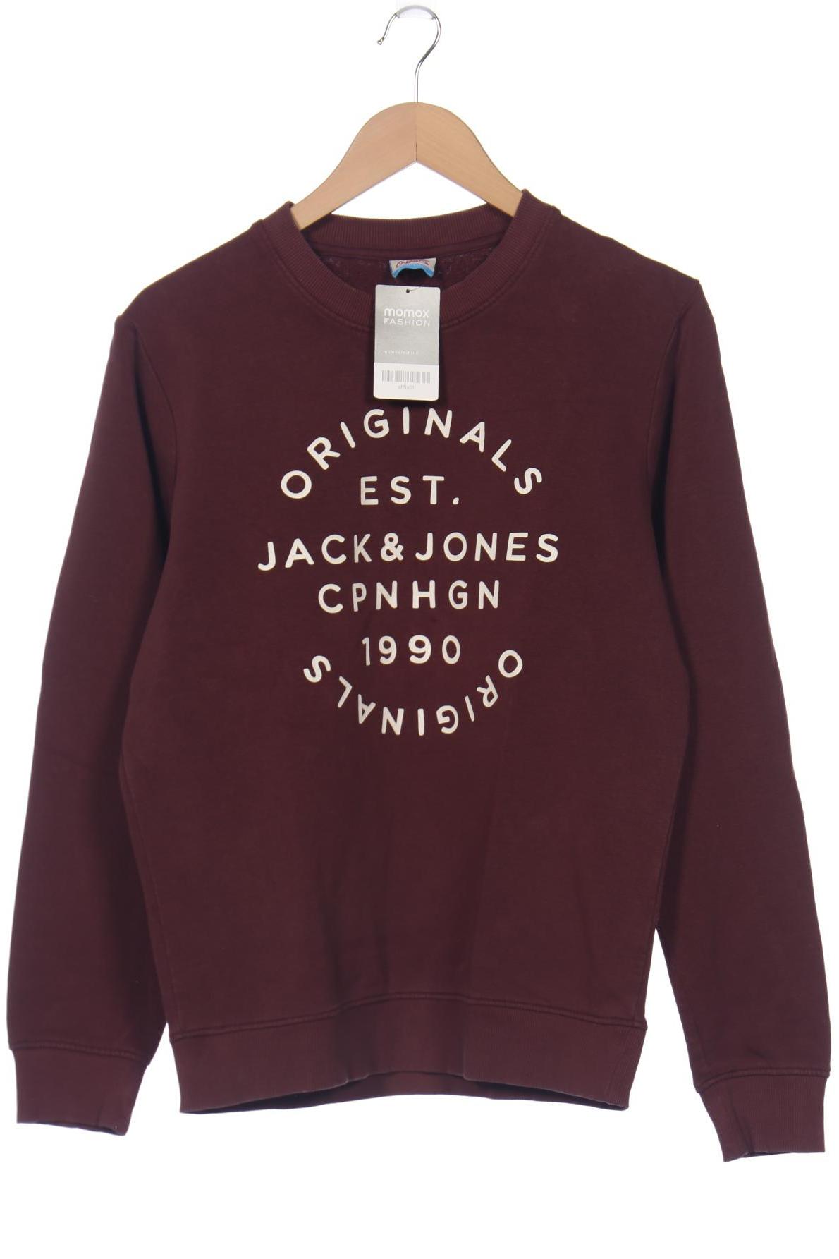 

JACK & JONES Herren Sweatshirt, bordeaux