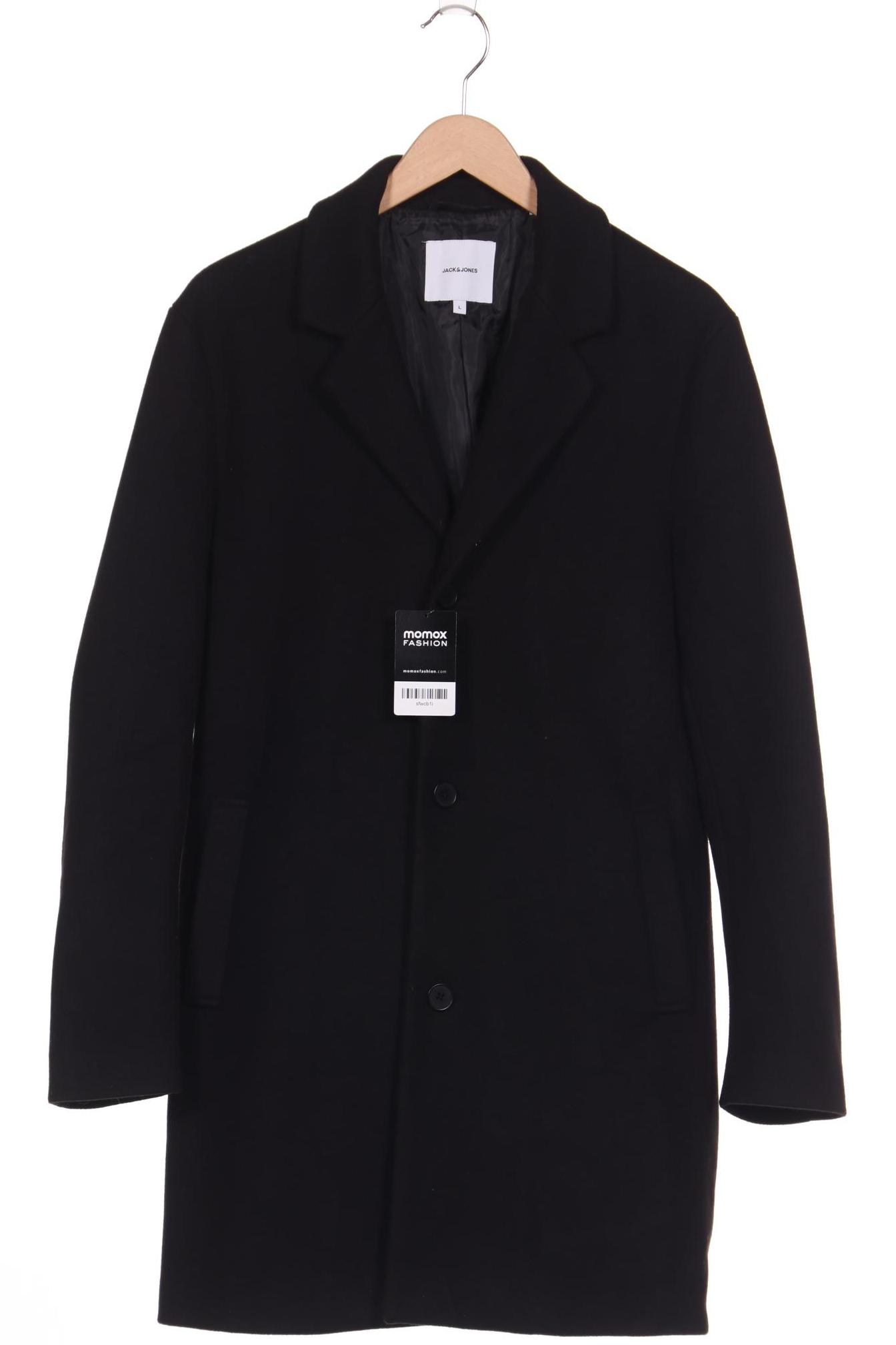 

Jack & Jones Herren Mantel, schwarz