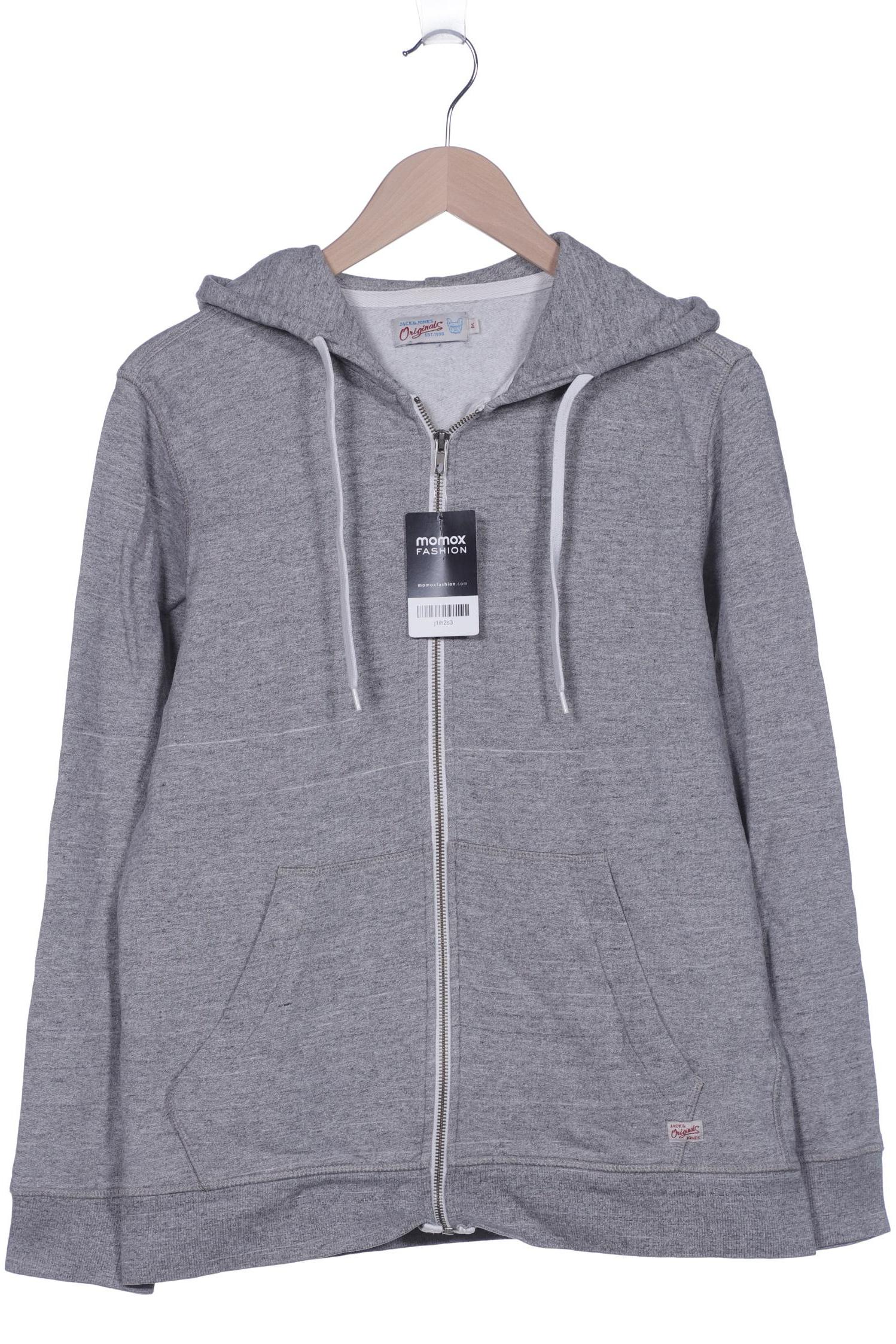 

Jack & Jones Herren Kapuzenpullover, grau, Gr. 48