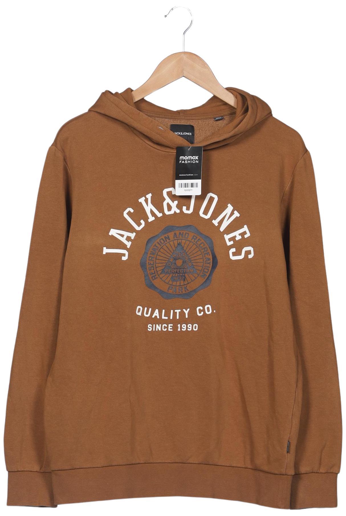 

Jack & Jones Herren Kapuzenpullover, braun, Gr. 52