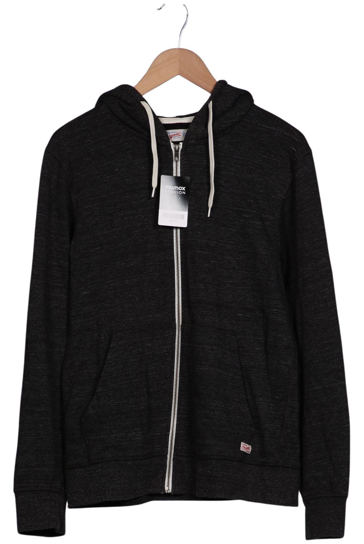 

Jack & Jones Herren Kapuzenpullover, schwarz, Gr. 48