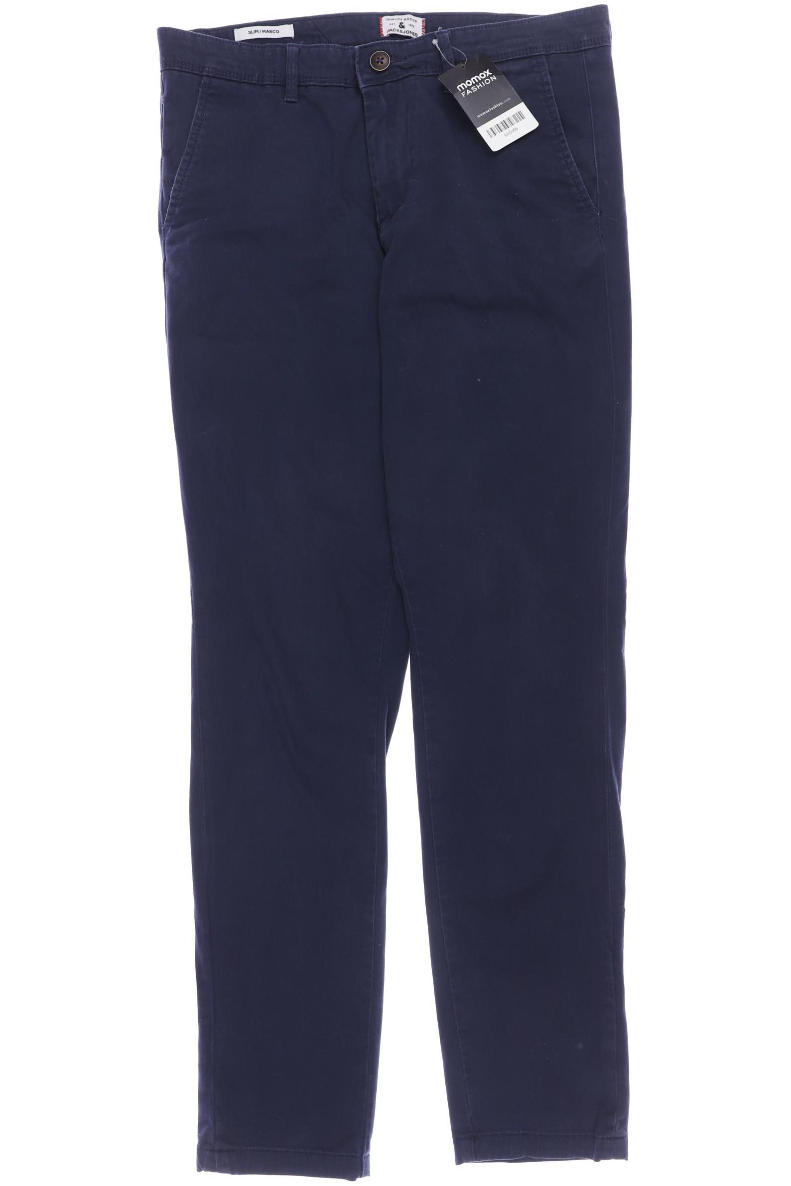 

Jack & Jones Herren Stoffhose, marineblau