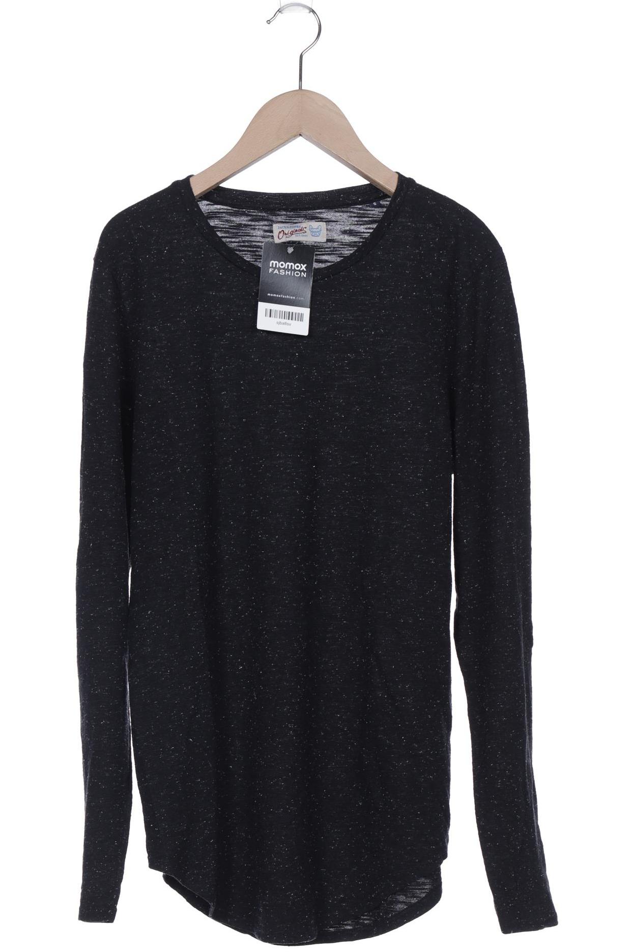 

Jack & Jones Herren Langarmshirt, schwarz, Gr. 46