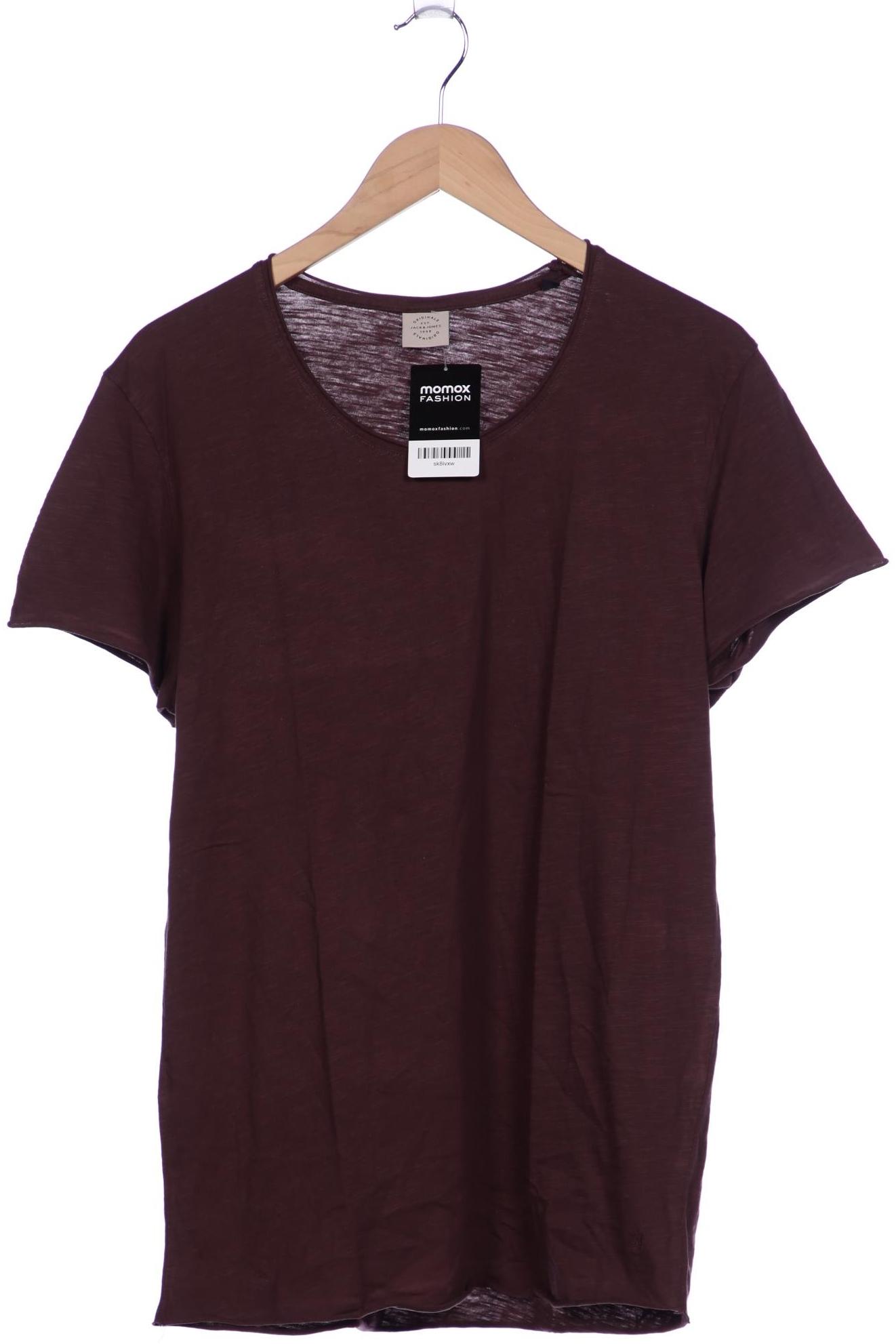 

Jack & Jones Herren T-Shirt, bordeaux, Gr. 52