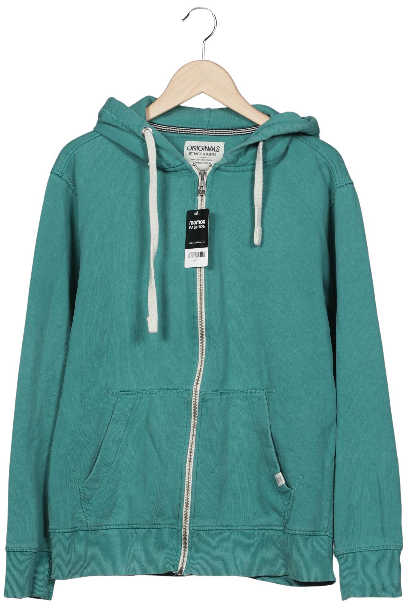 

Jack & Jones Herren Kapuzenpullover, türkis, Gr. 54