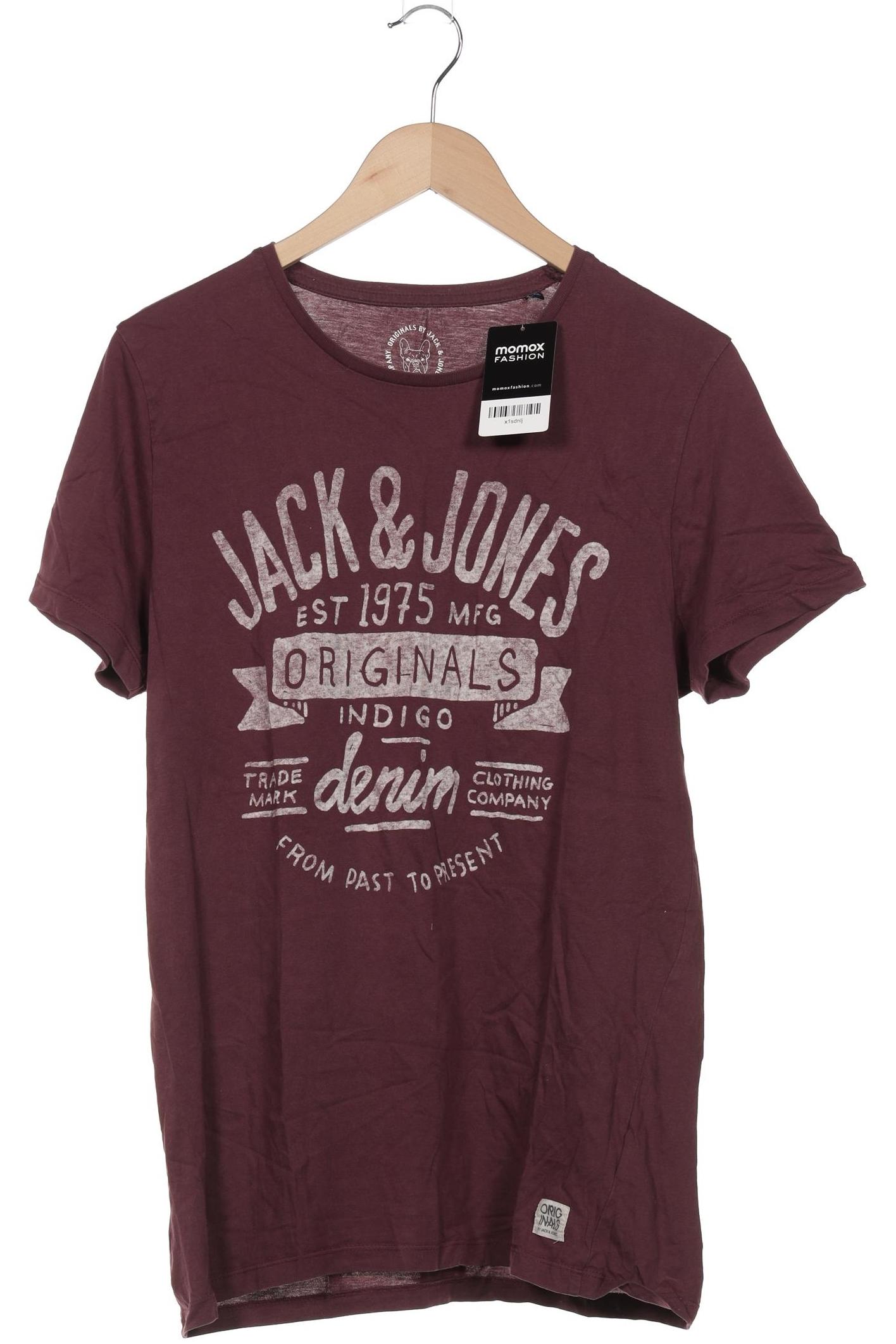 

Jack & Jones Herren T-Shirt, bordeaux, Gr. 54