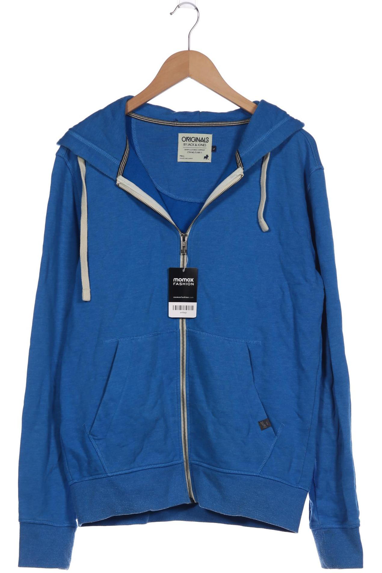 

JACK & JONES Herren Kapuzenpullover, blau