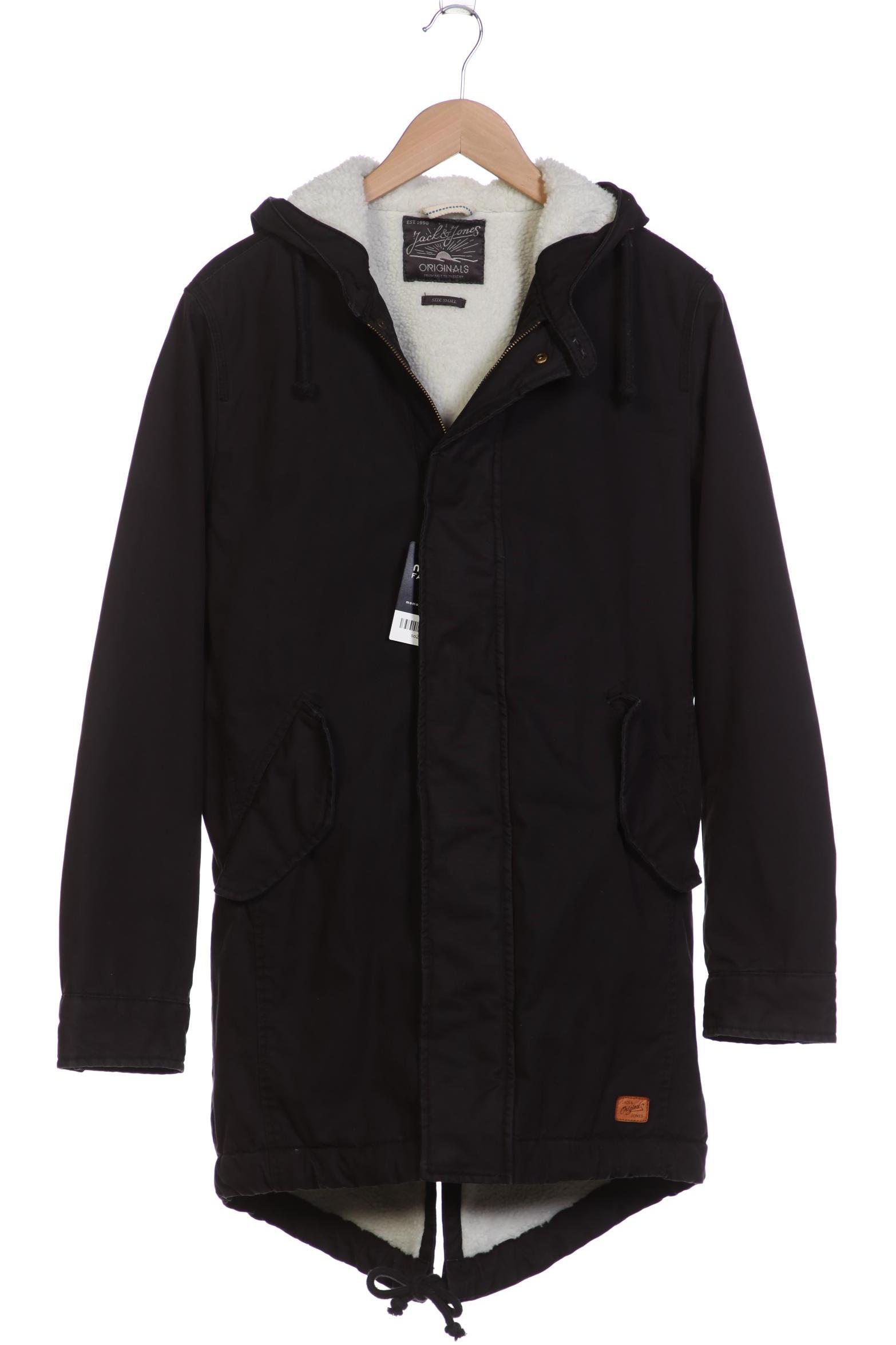 

Jack & Jones Herren Mantel, schwarz, Gr. 46