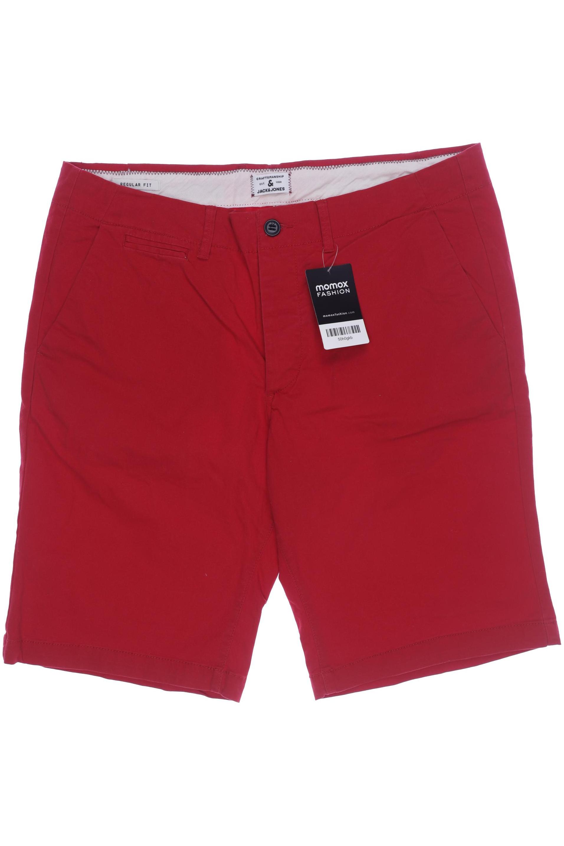 

Jack & Jones Herren Shorts, rot, Gr. 52