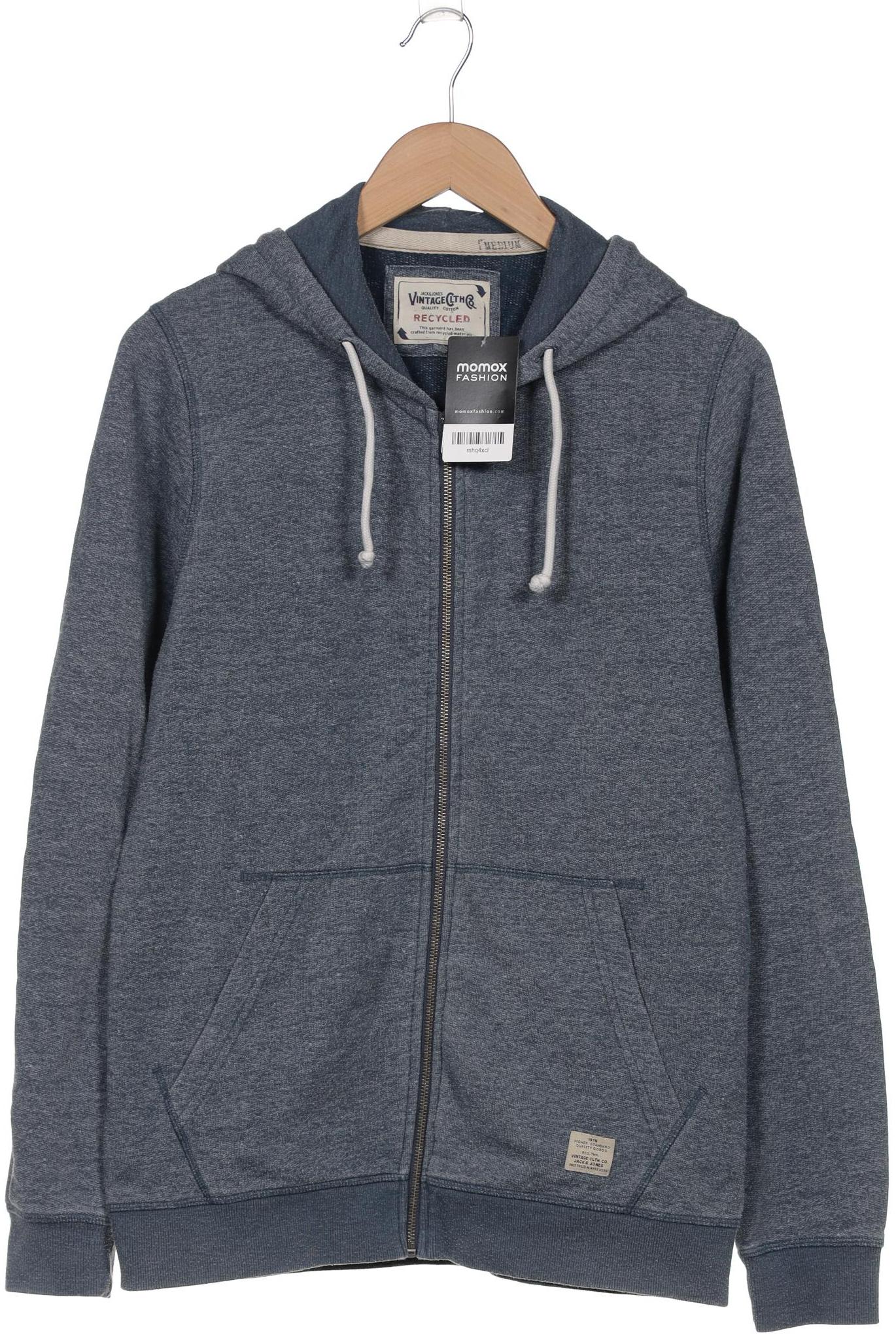 

Jack & Jones Herren Kapuzenpullover, blau, Gr. 48