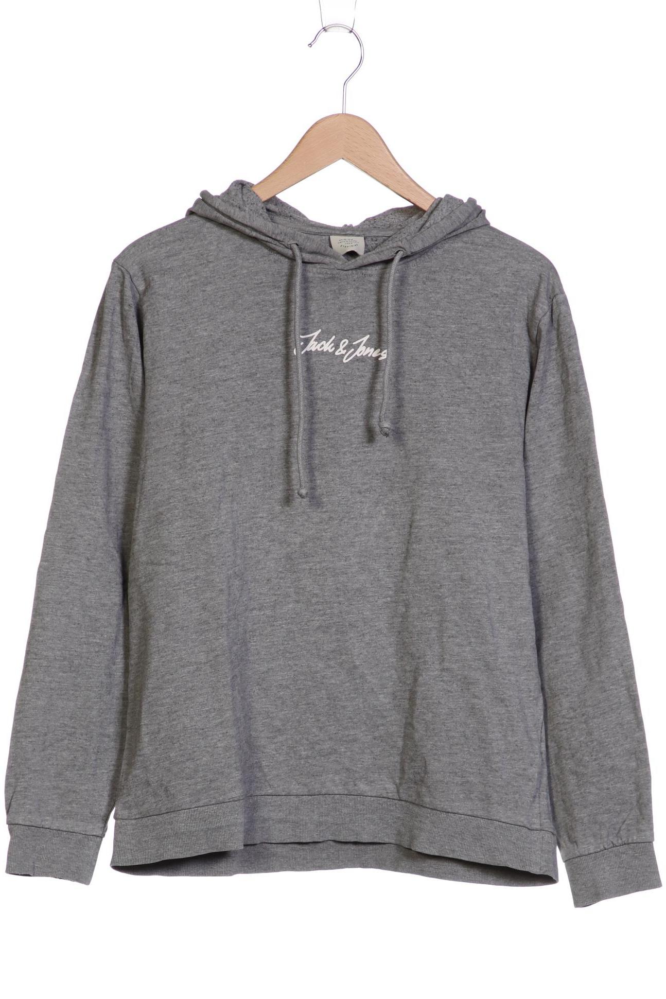 

JACK & JONES Herren Kapuzenpullover, grau