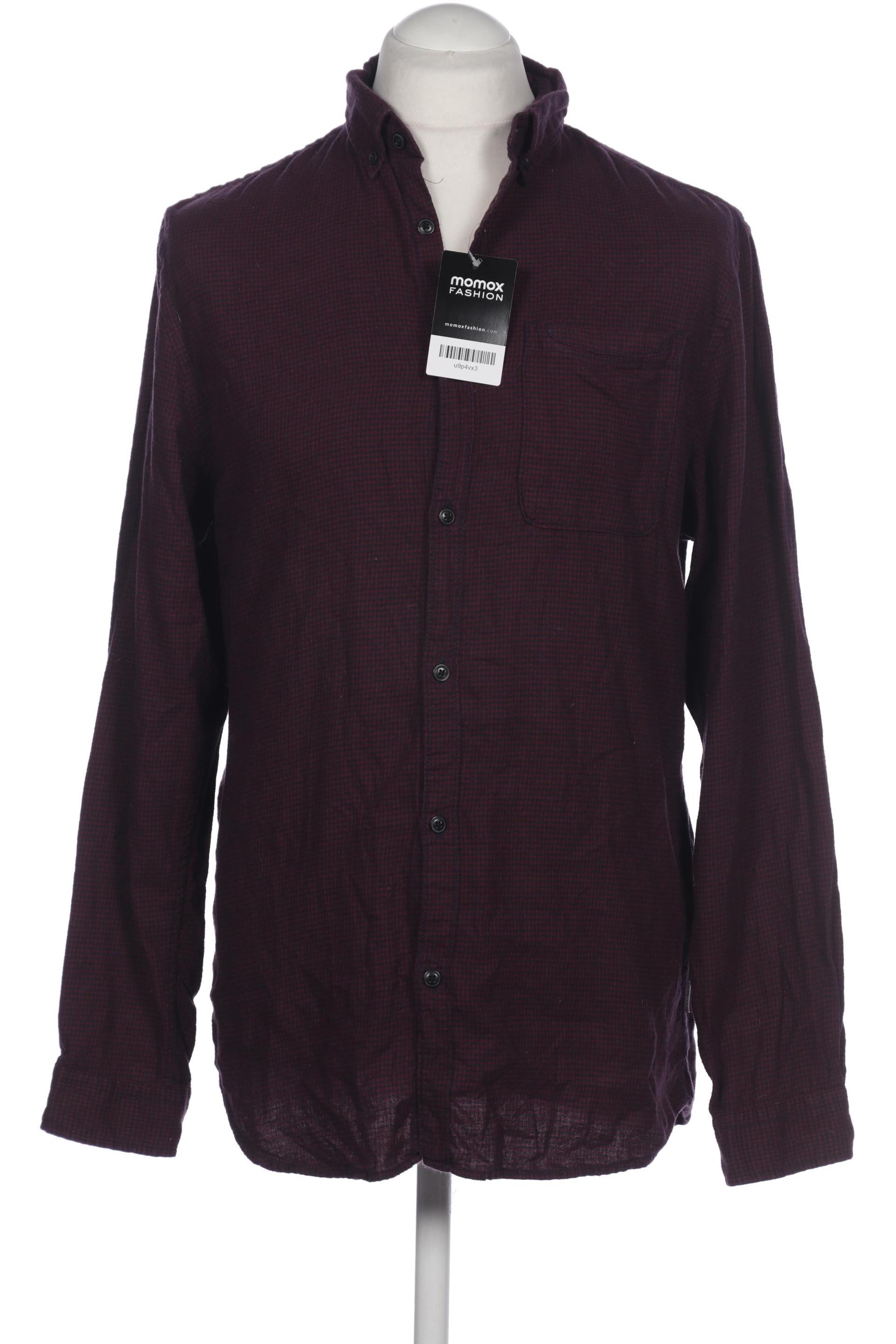 

Jack & Jones Herren Hemd, bordeaux, Gr. 52