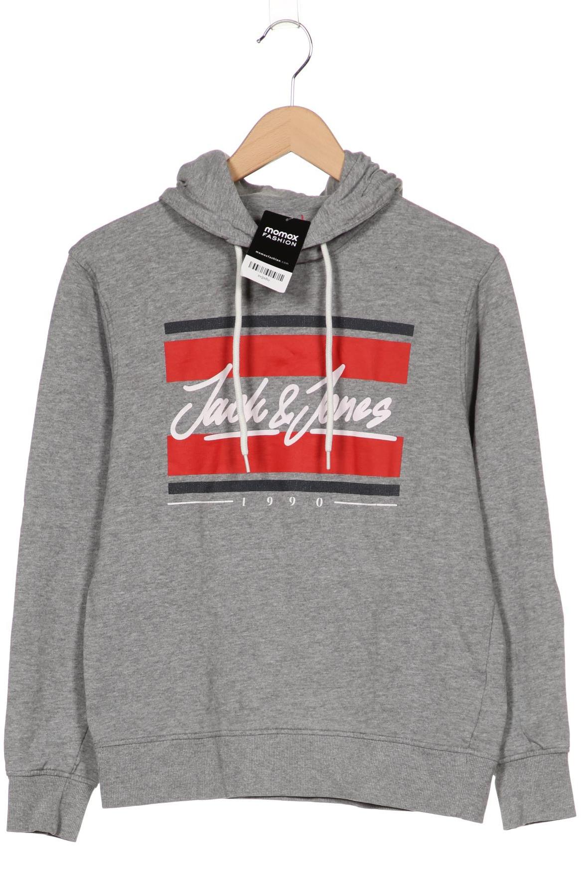

JACK & JONES Herren Kapuzenpullover, grau