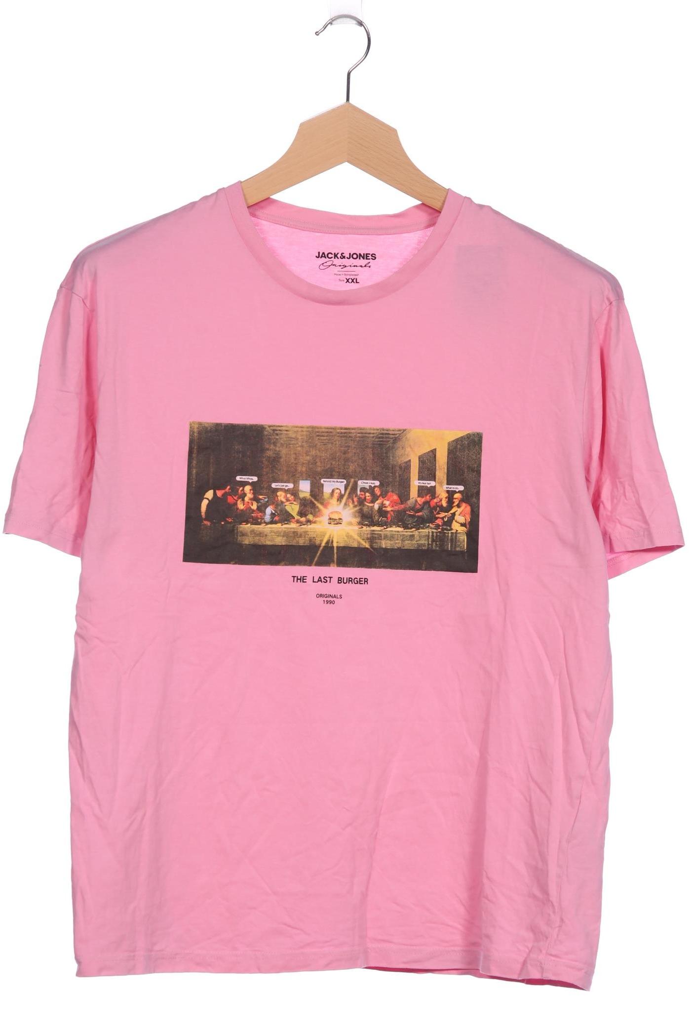 

Jack & Jones Herren T-Shirt, pink, Gr. 56