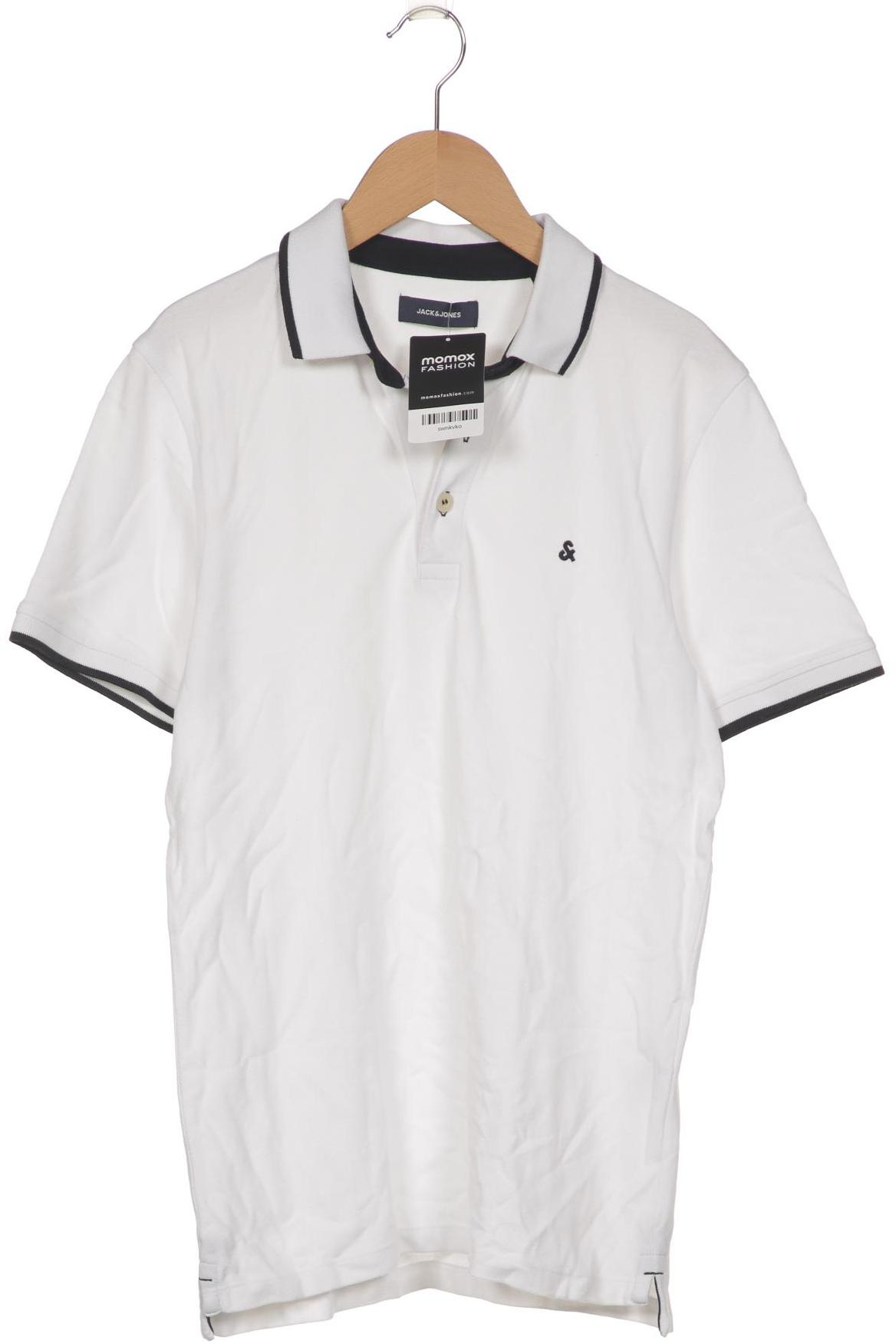 

JACK & JONES Herren Poloshirt, weiß