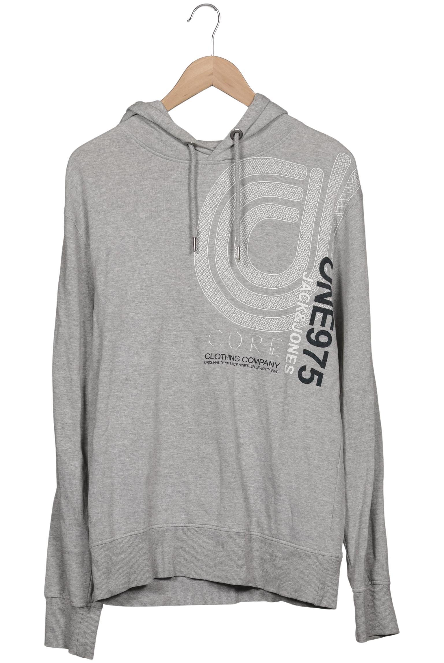 

Jack & Jones Herren Kapuzenpullover, grau, Gr. 52