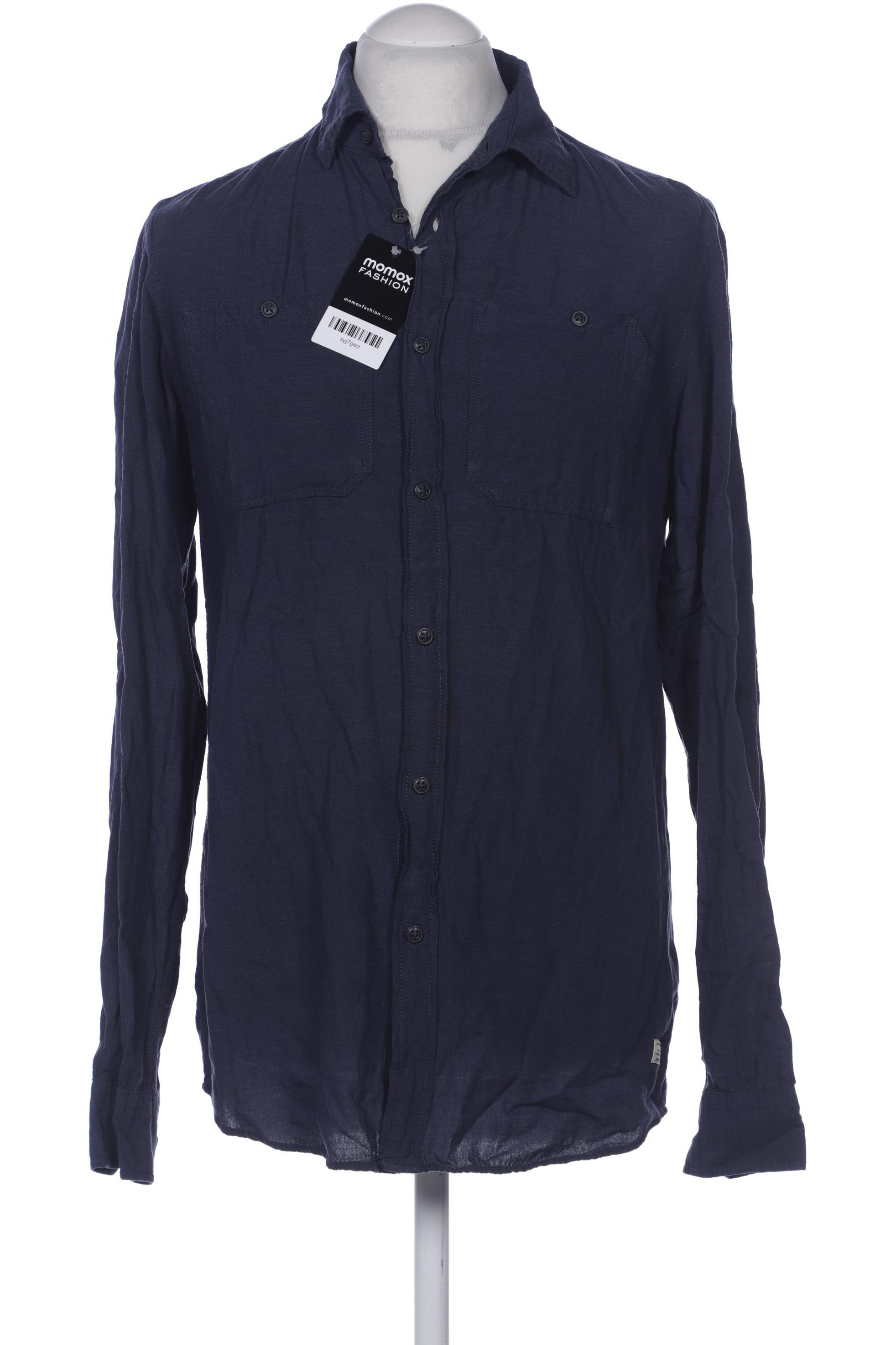 Thumbnail - Jack &amp; Jones Herren Hemd, marineblau, Gr. 48