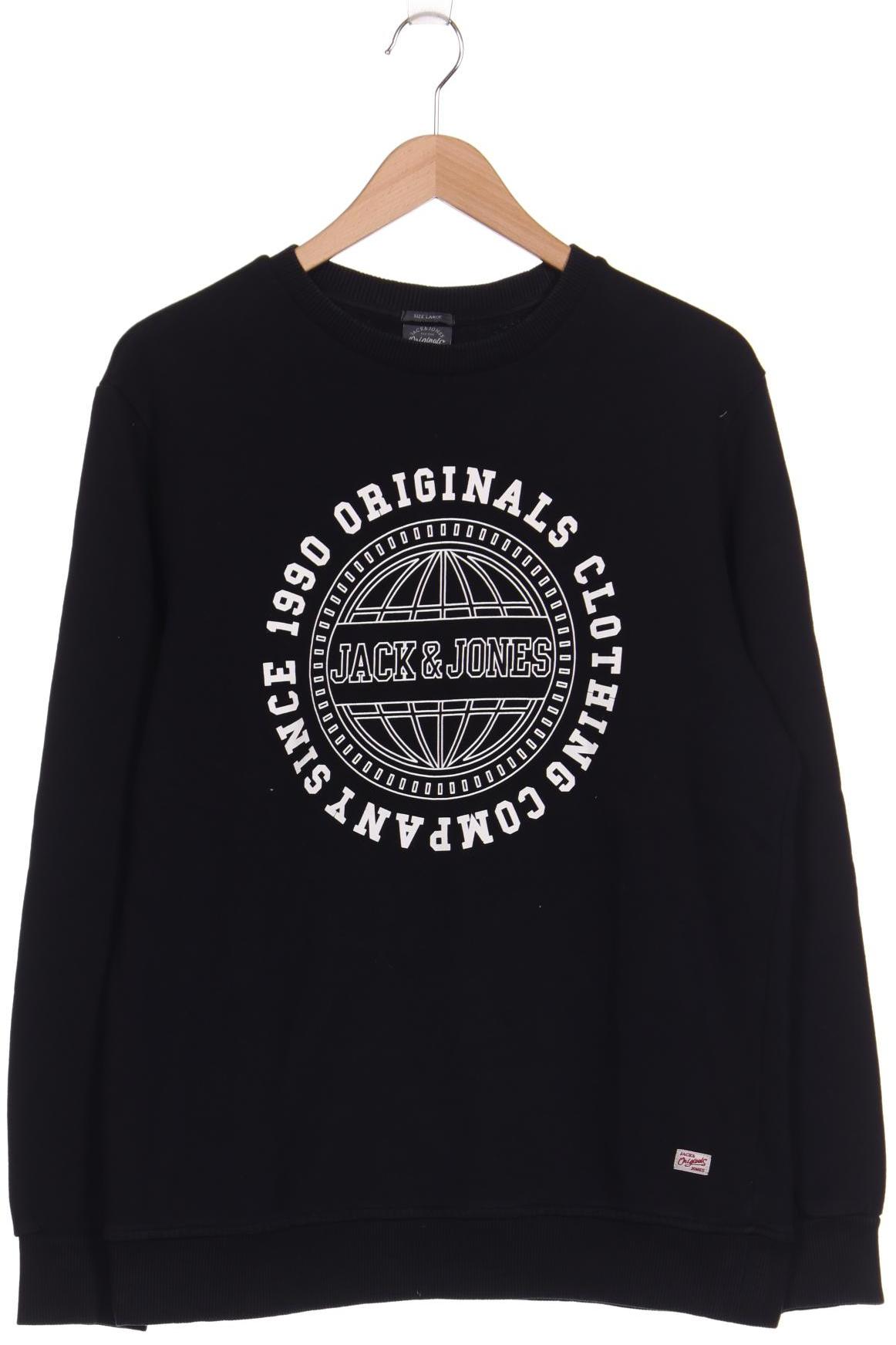 

JACK & JONES Herren Sweatshirt, schwarz
