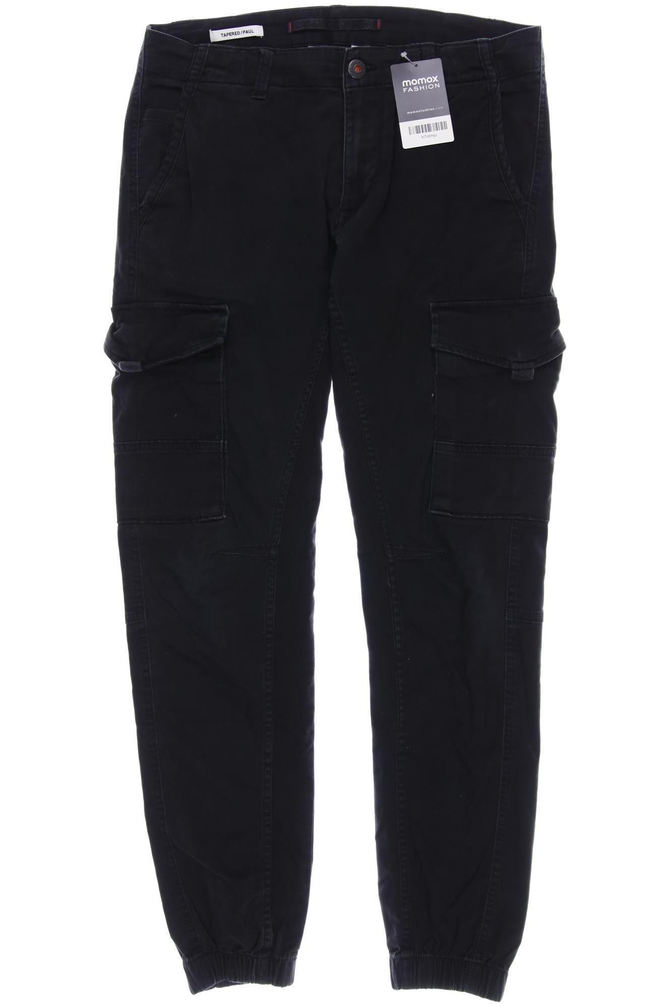 

JACK & JONES Herren Stoffhose, schwarz