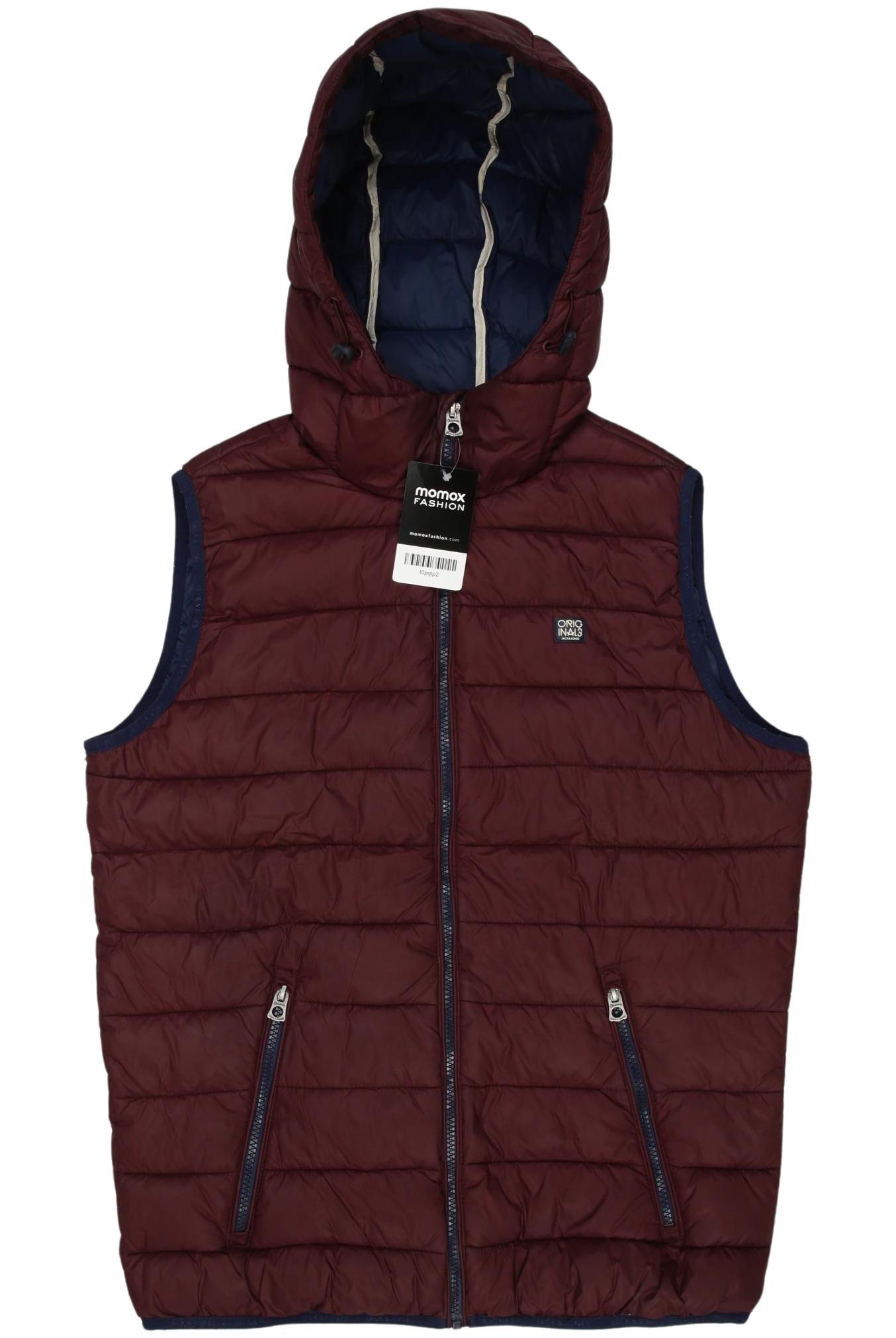 

Jack & Jones Herren Weste, bordeaux, Gr. 46