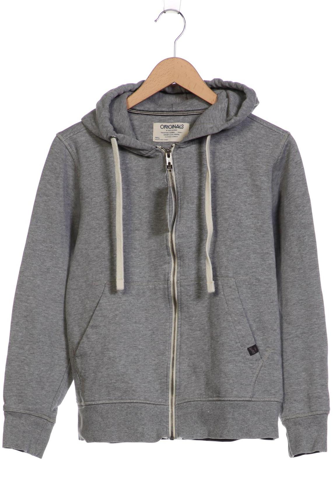 

Jack & Jones Herren Kapuzenpullover, grau, Gr. 46