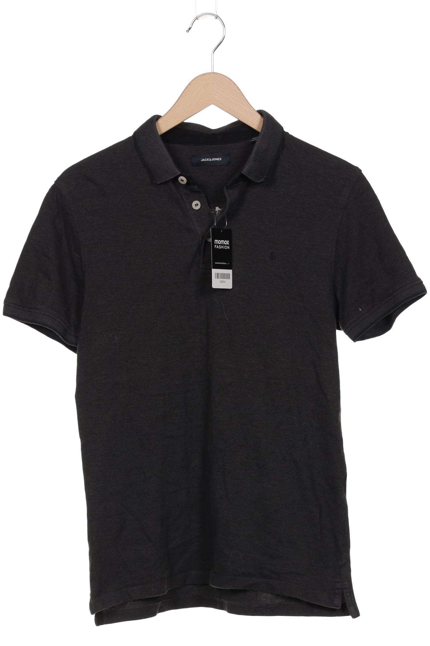 Thumbnail - Jack &amp; Jones Herren Poloshirt, schwarz, Gr. 52