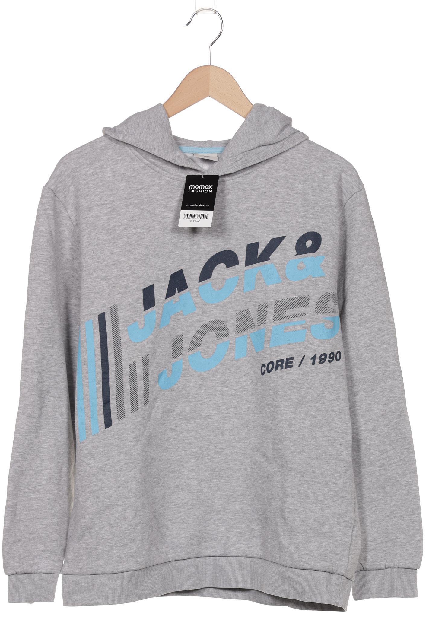 

Jack & Jones Herren Kapuzenpullover, grau, Gr. 54