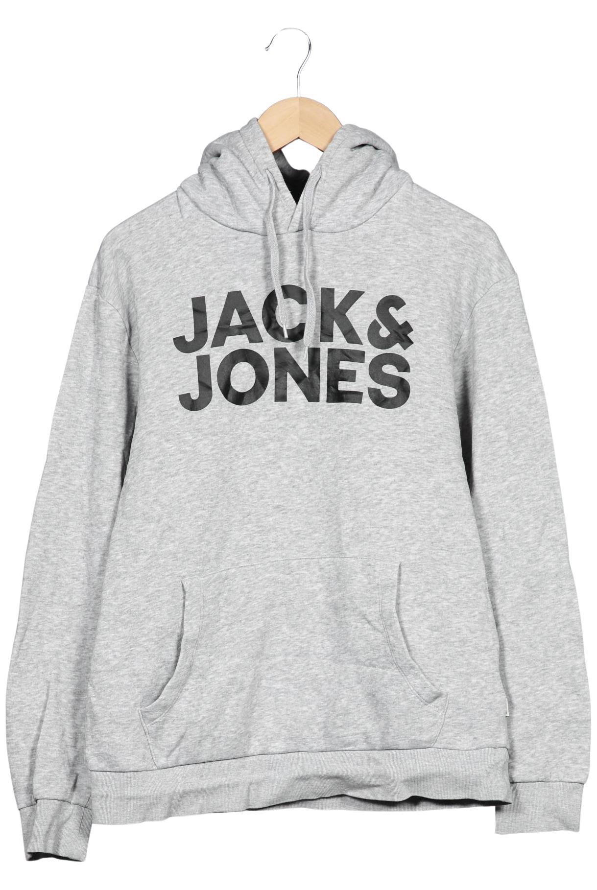 

Jack & Jones Herren Kapuzenpullover, grau, Gr. 52