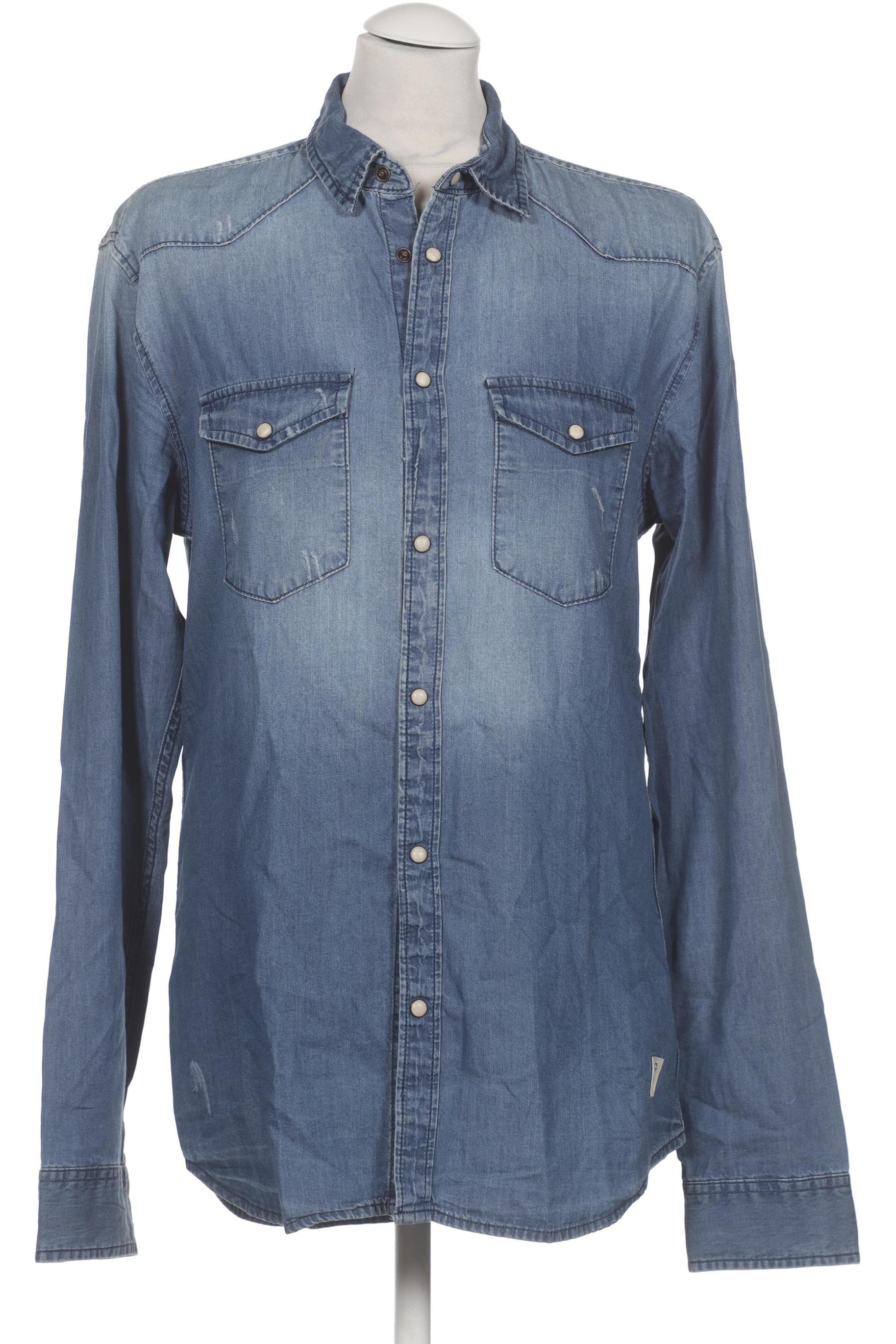 

Jack & Jones Herren Hemd, blau, Gr. 48