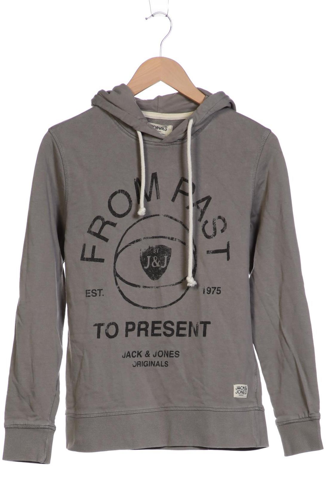 

JACK & JONES Herren Kapuzenpullover, grau