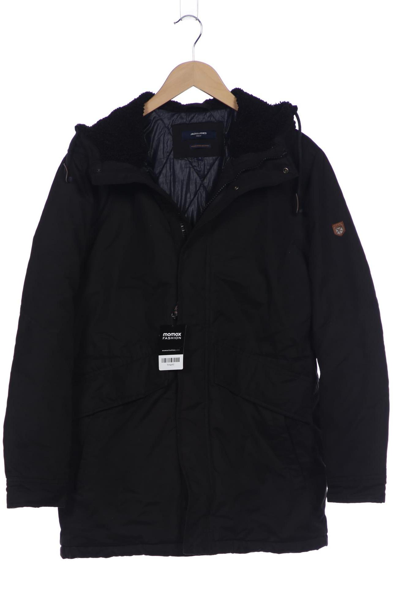 

Jack & Jones Herren Mantel, schwarz, Gr. 52