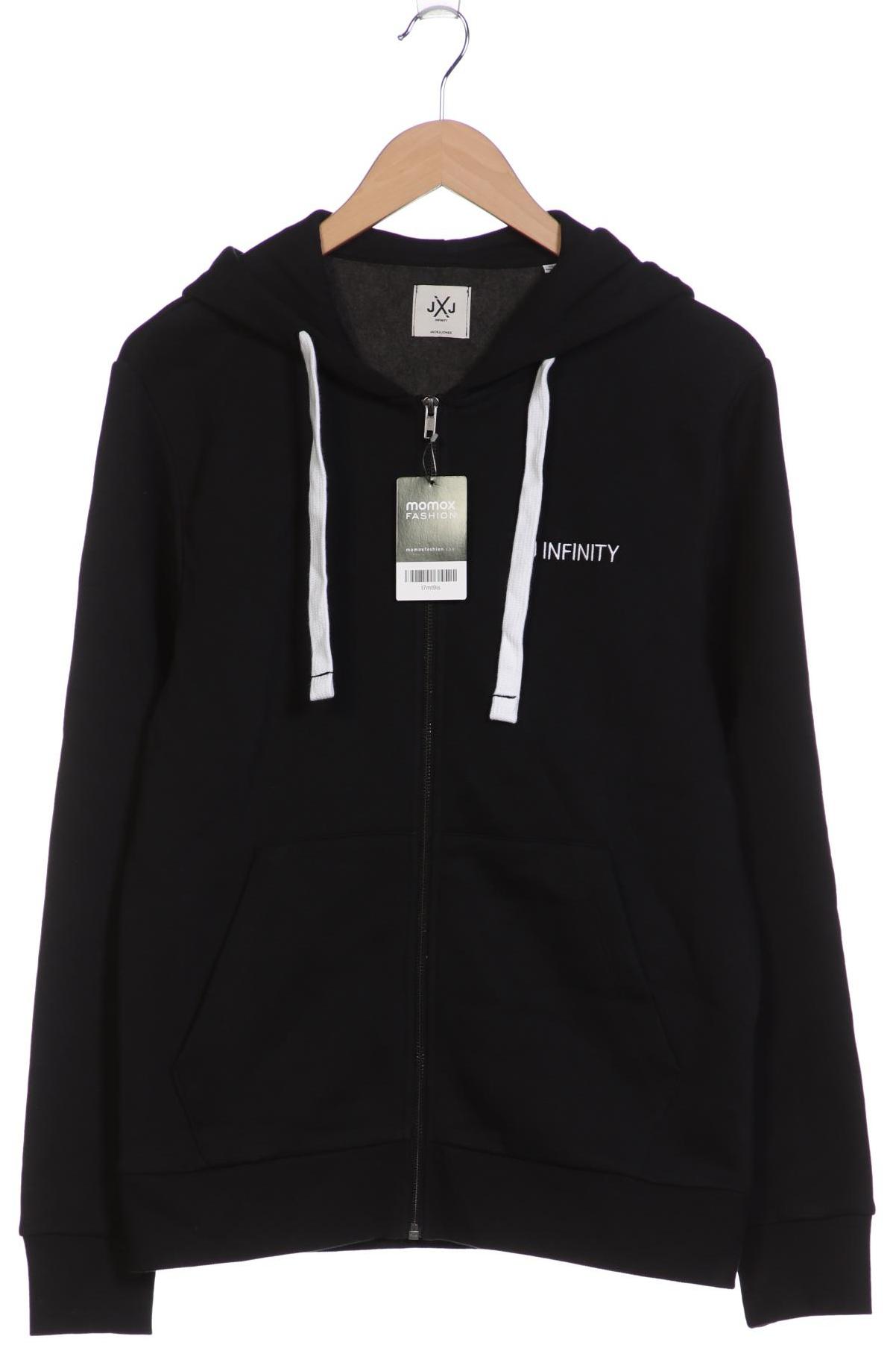 

Jack & Jones Herren Kapuzenpullover, schwarz, Gr. 48
