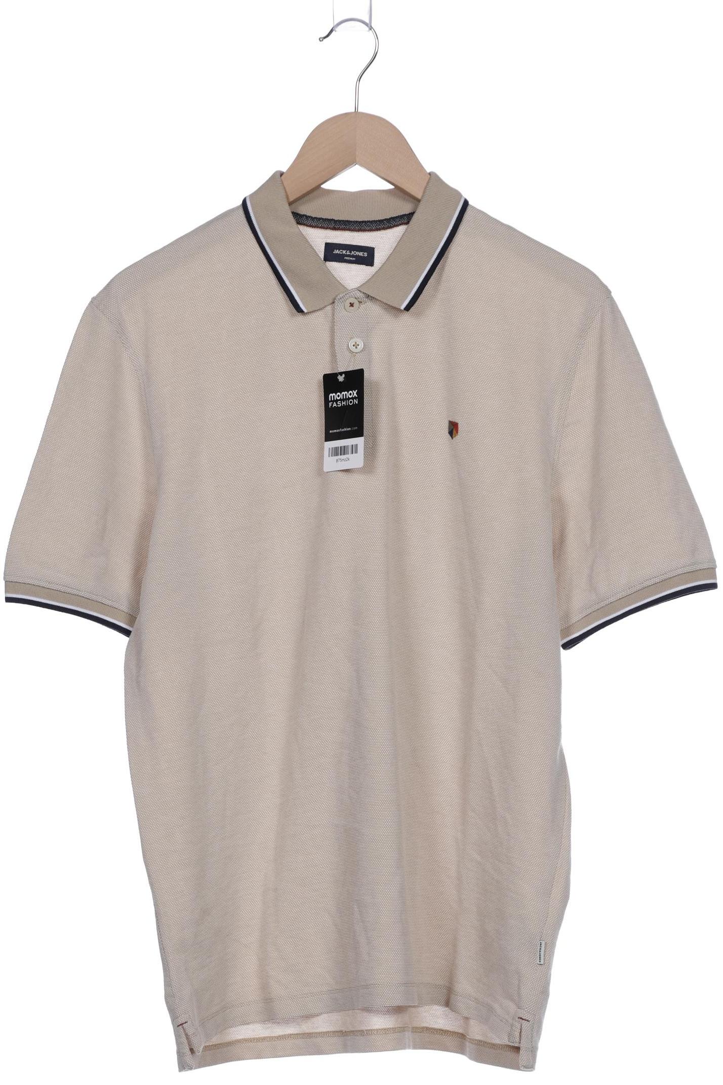 

Jack & Jones Herren Poloshirt, beige, Gr. 54