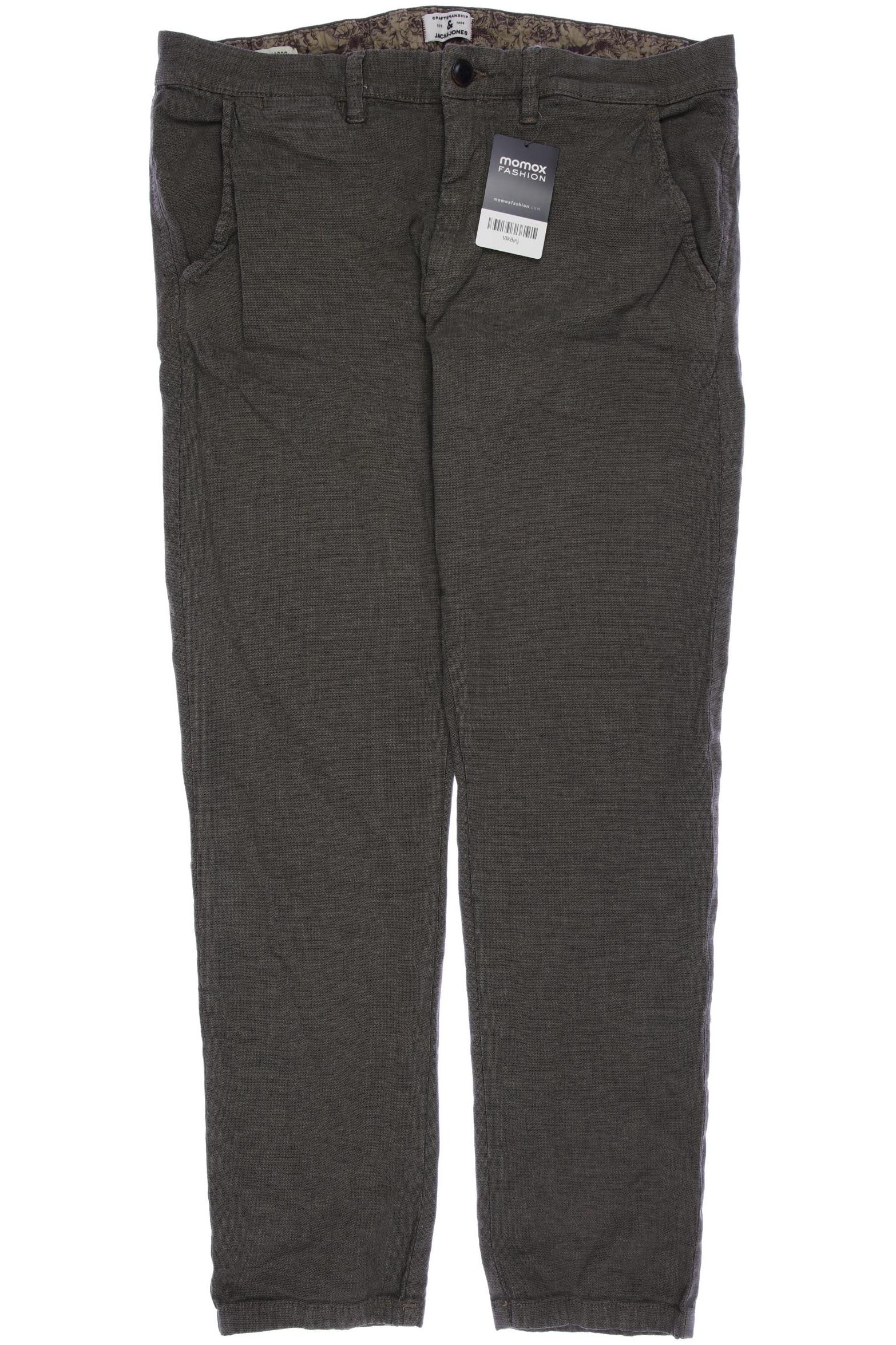 

Jack & Jones Herren Stoffhose, grün, Gr. 34