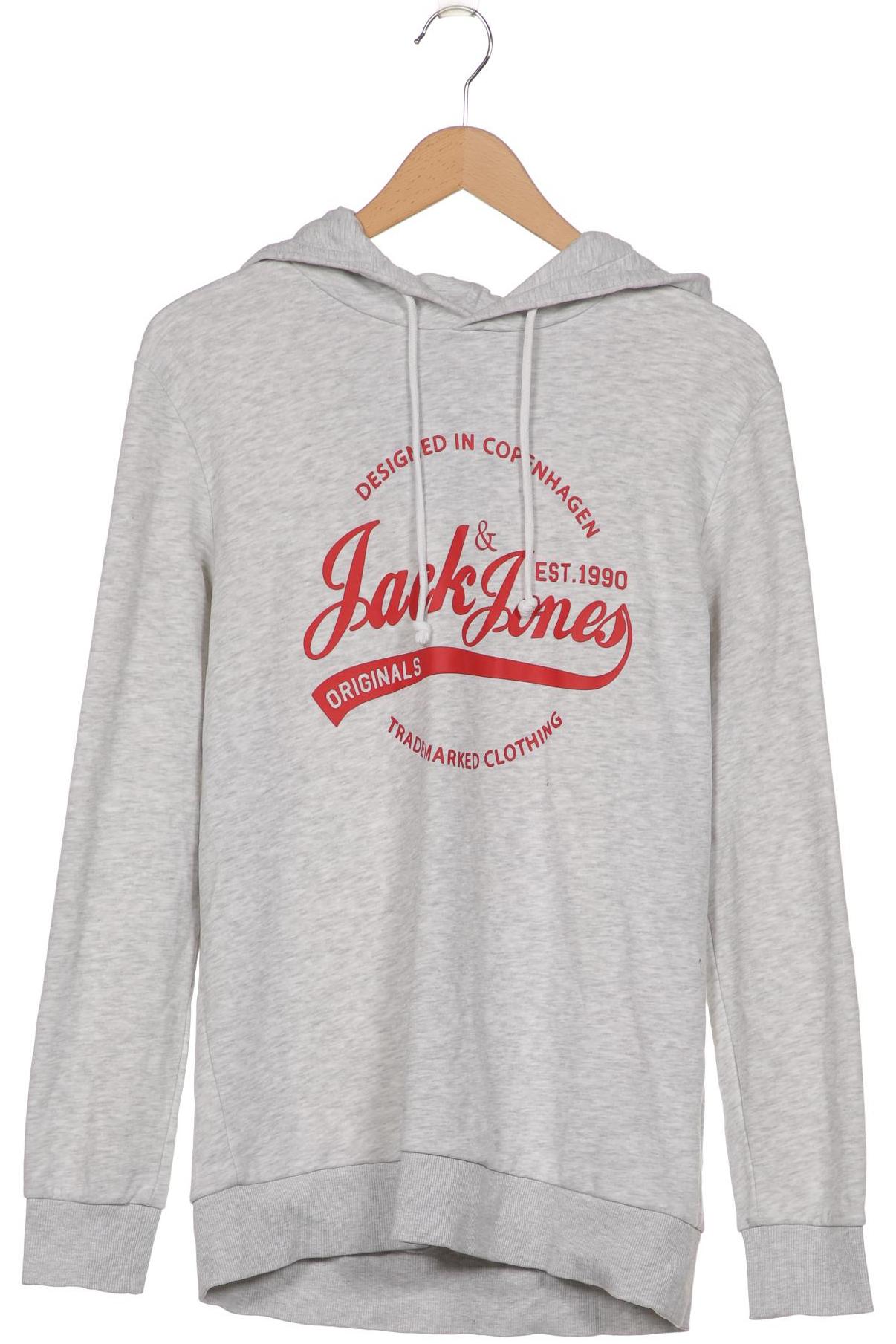 

JACK & JONES Herren Kapuzenpullover, grau
