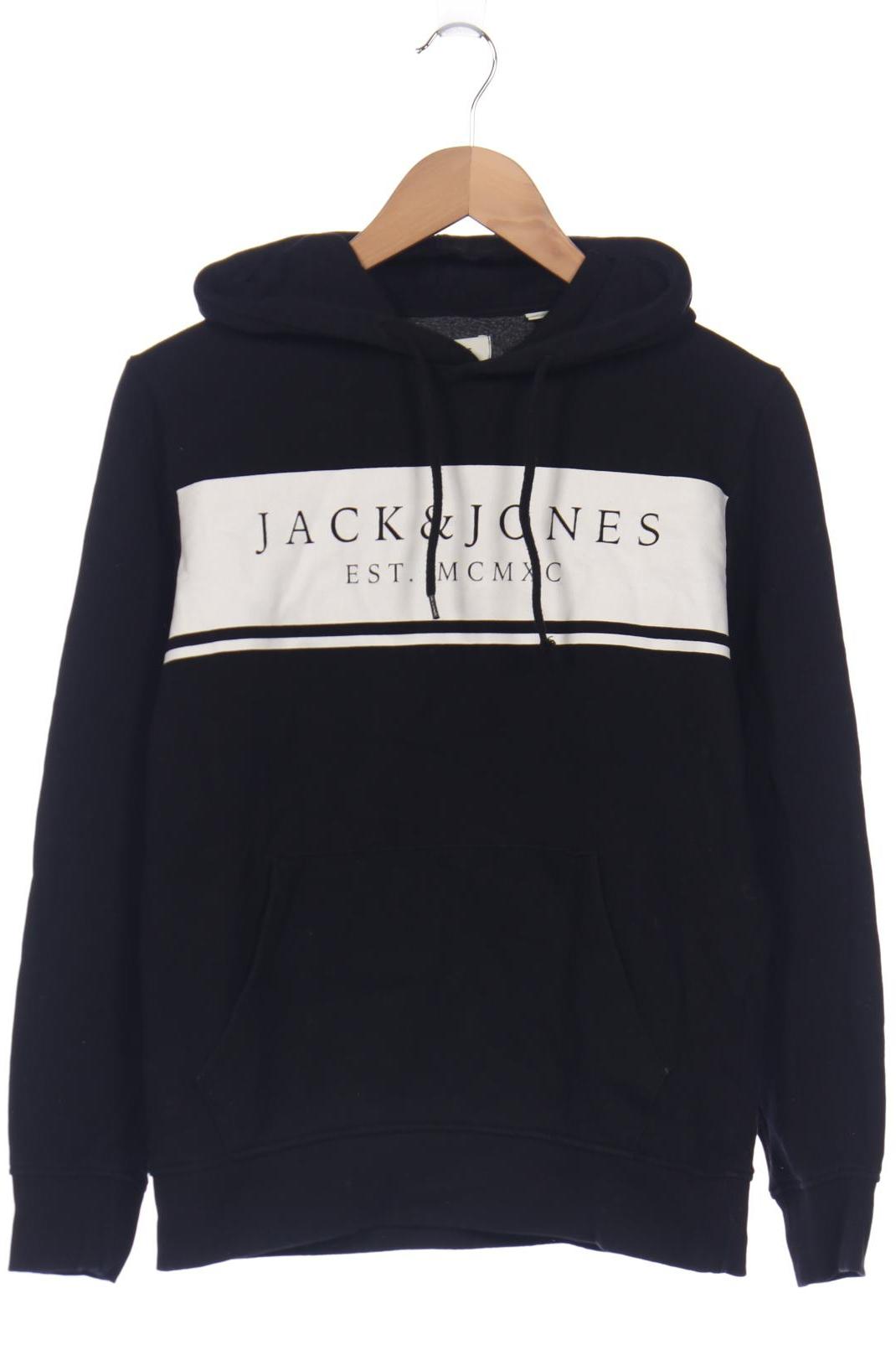 

JACK & JONES Herren Kapuzenpullover, schwarz