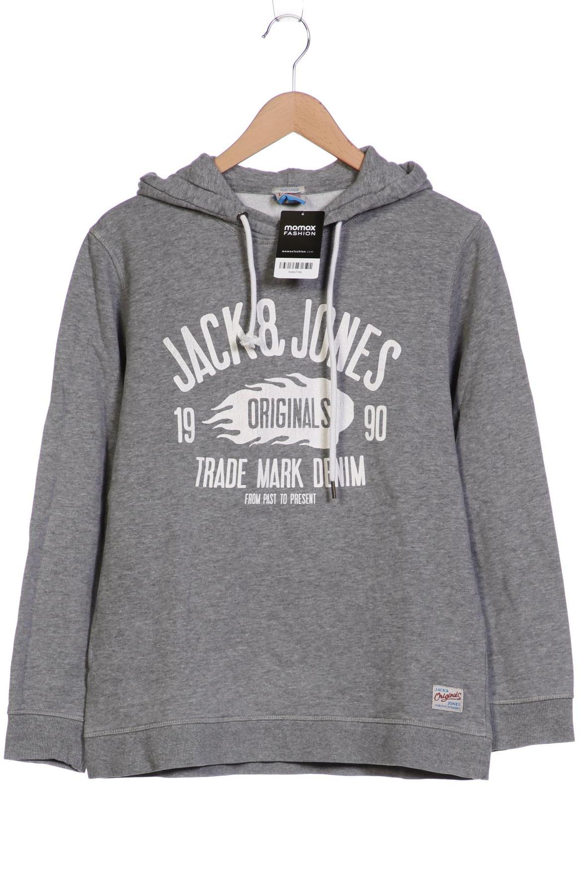 

JACK & JONES Herren Kapuzenpullover, grau